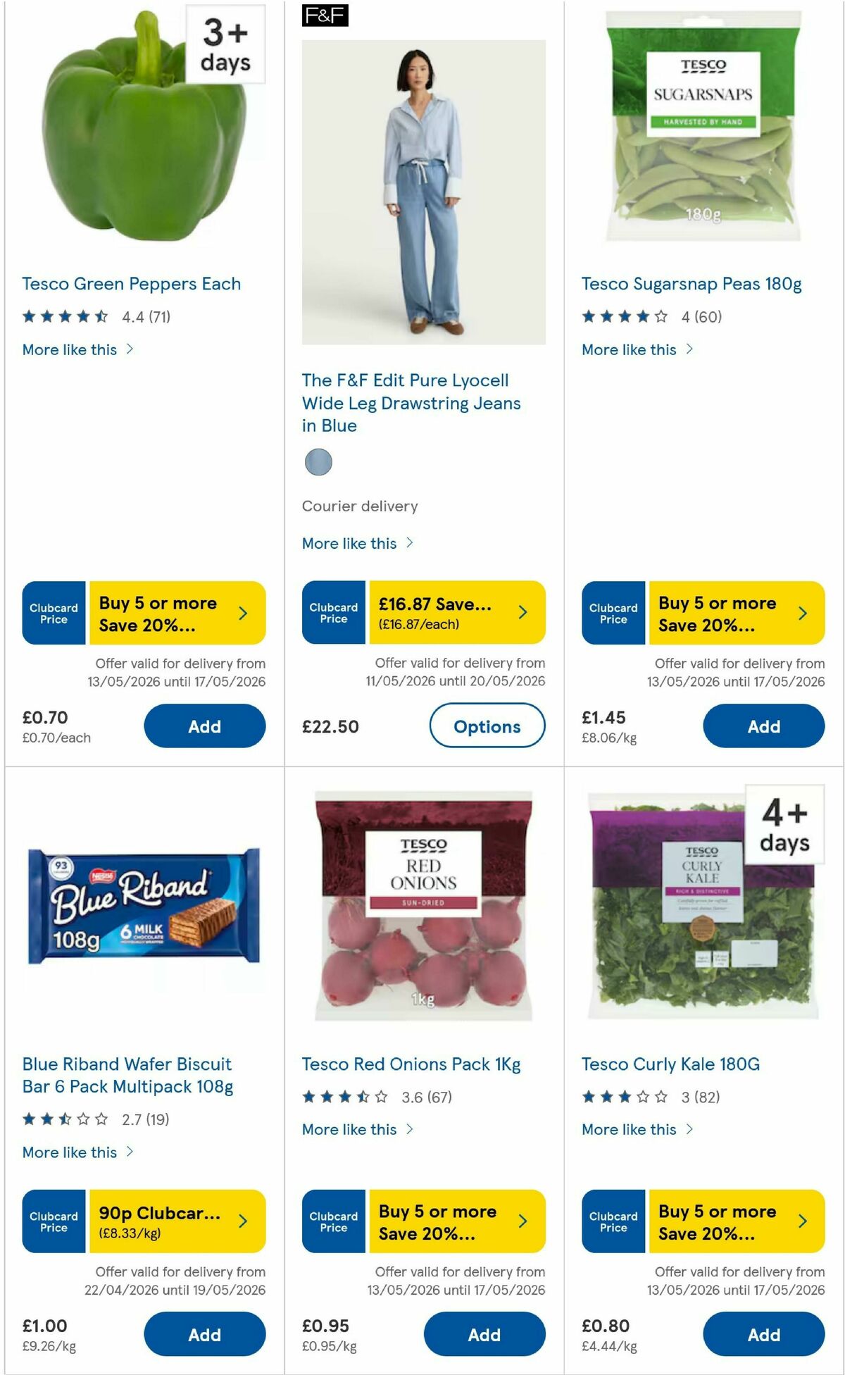 TESCO Offers from 14 May
