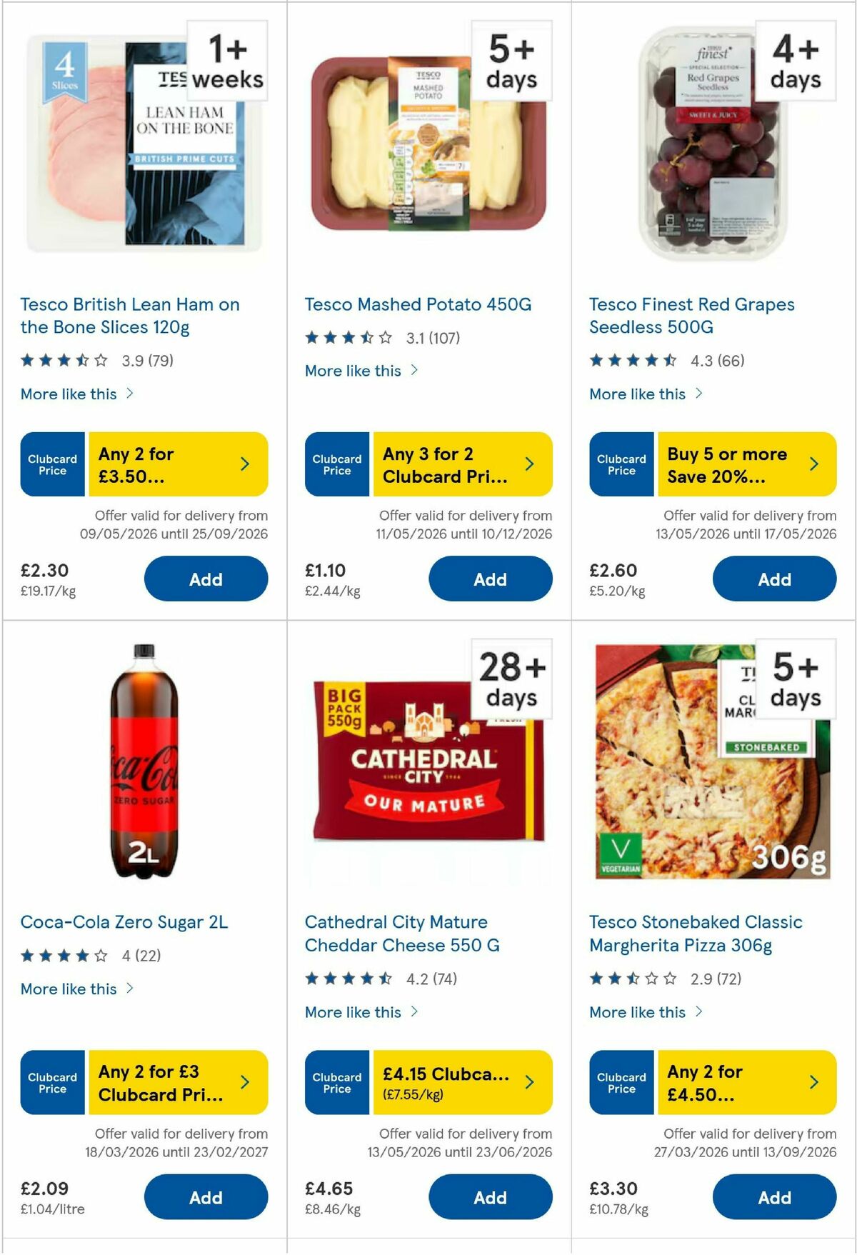TESCO Offers from 14 May
