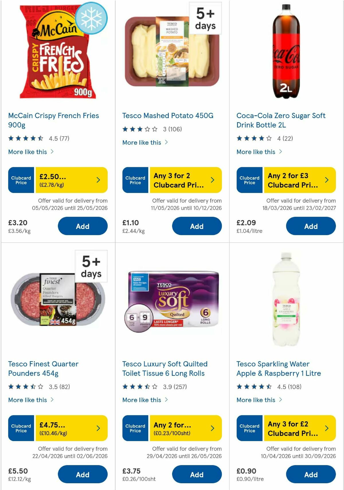 TESCO Offers from 21 May