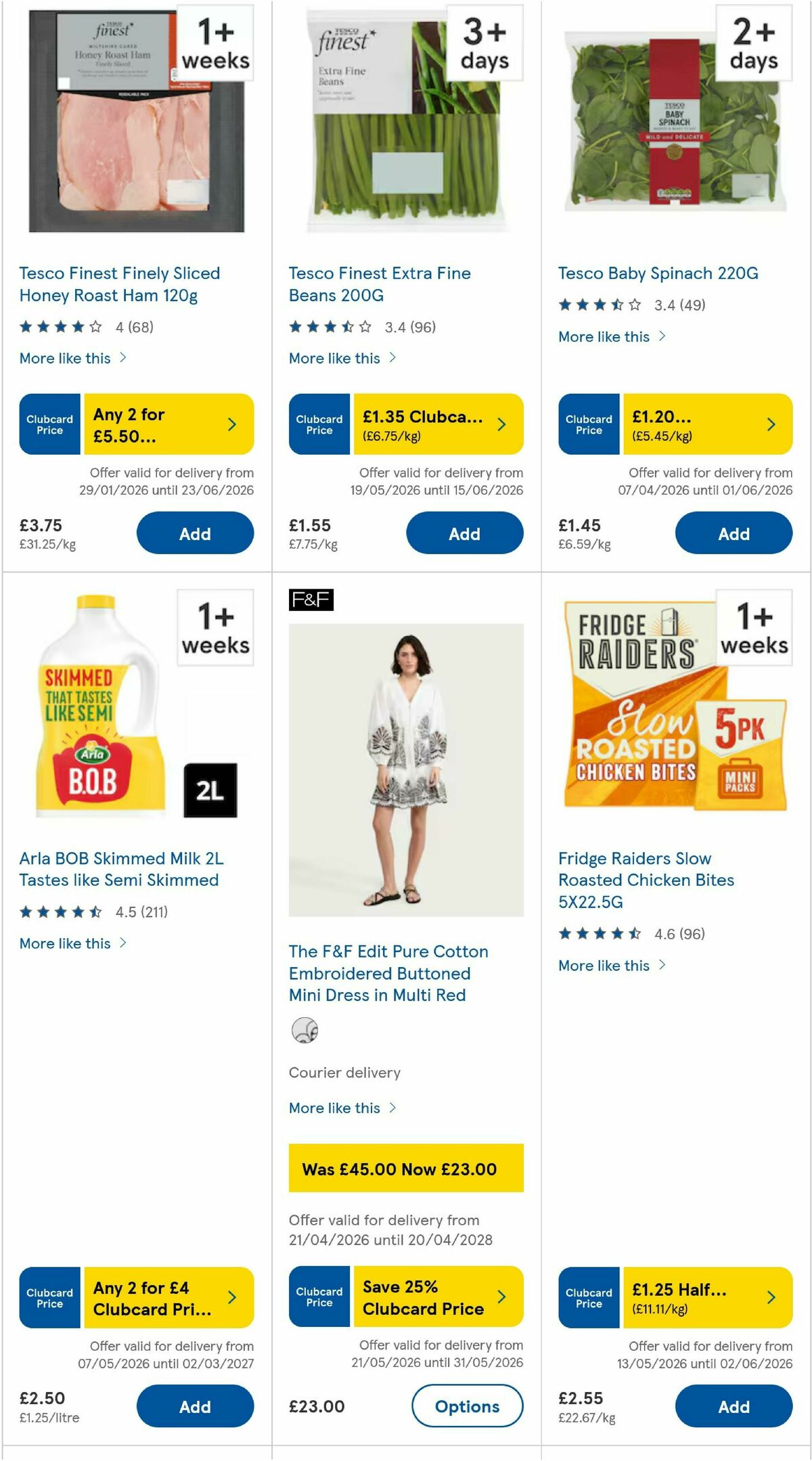 TESCO Offers from 21 May