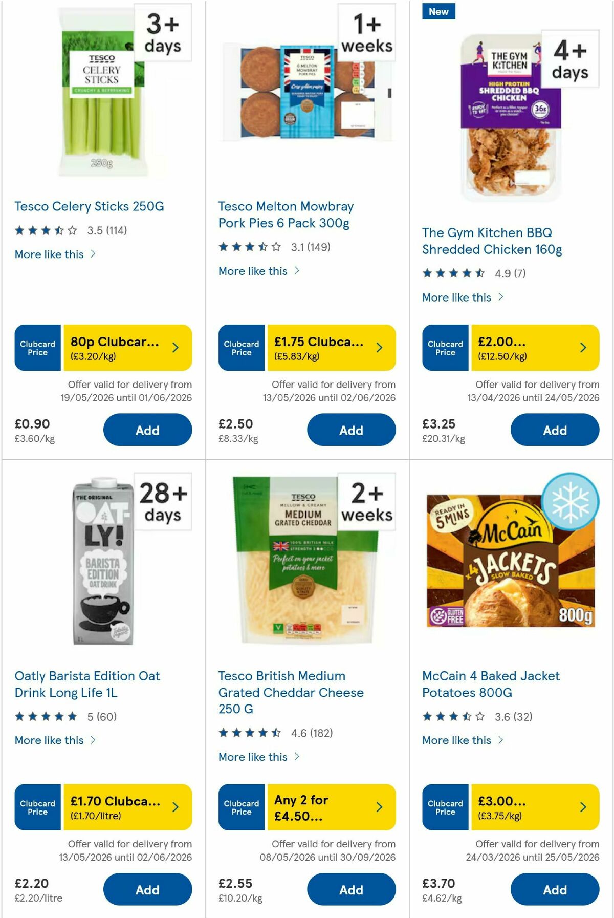 TESCO Offers from 21 May