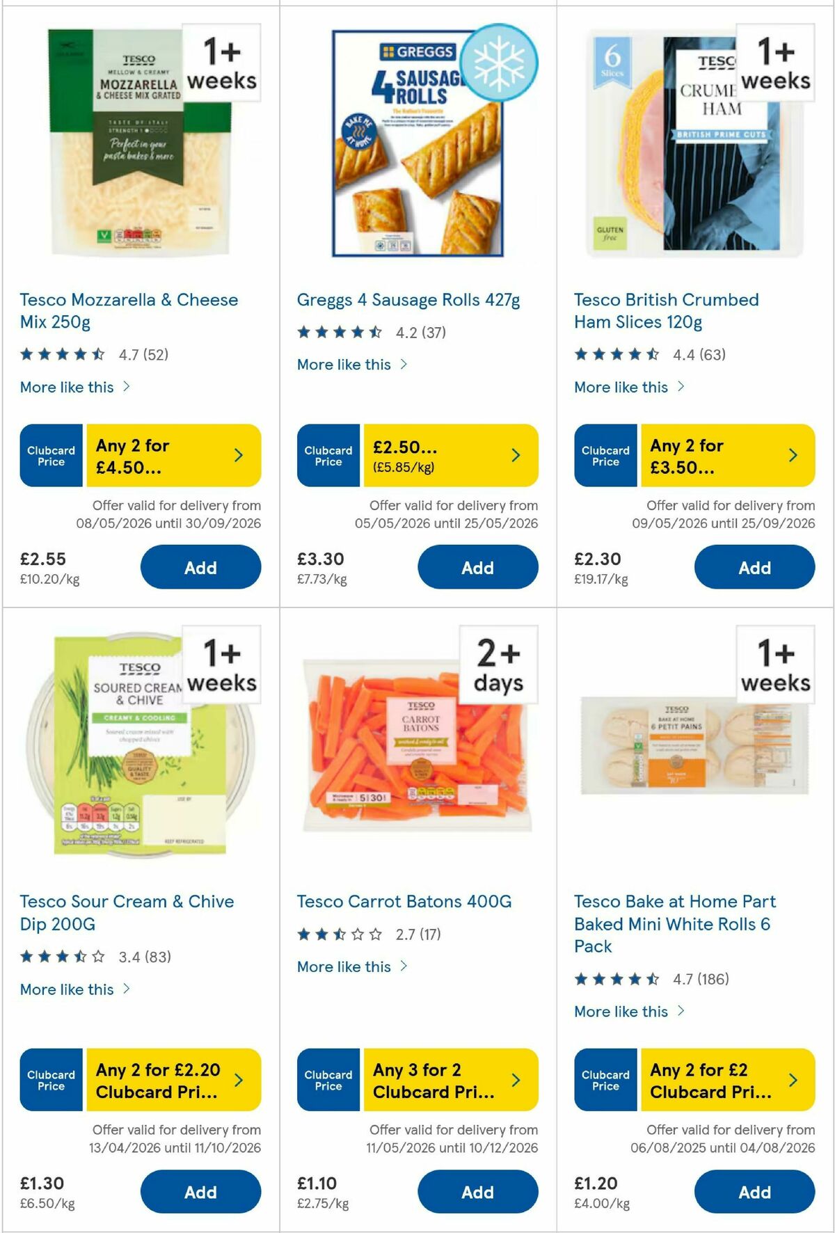 TESCO Offers from 21 May