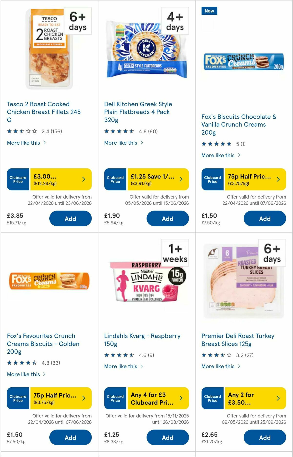 TESCO Offers from 21 May