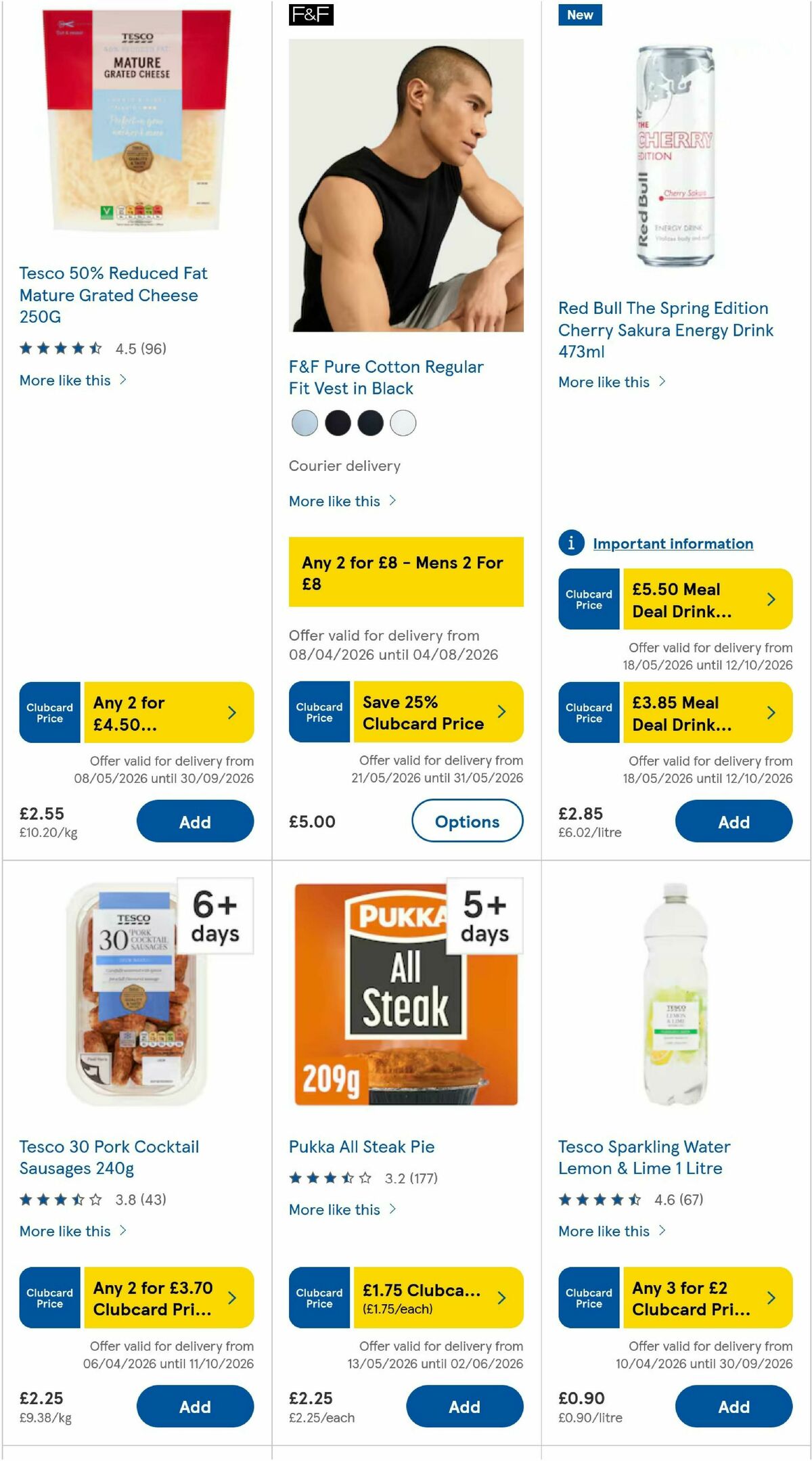 TESCO Offers from 21 May