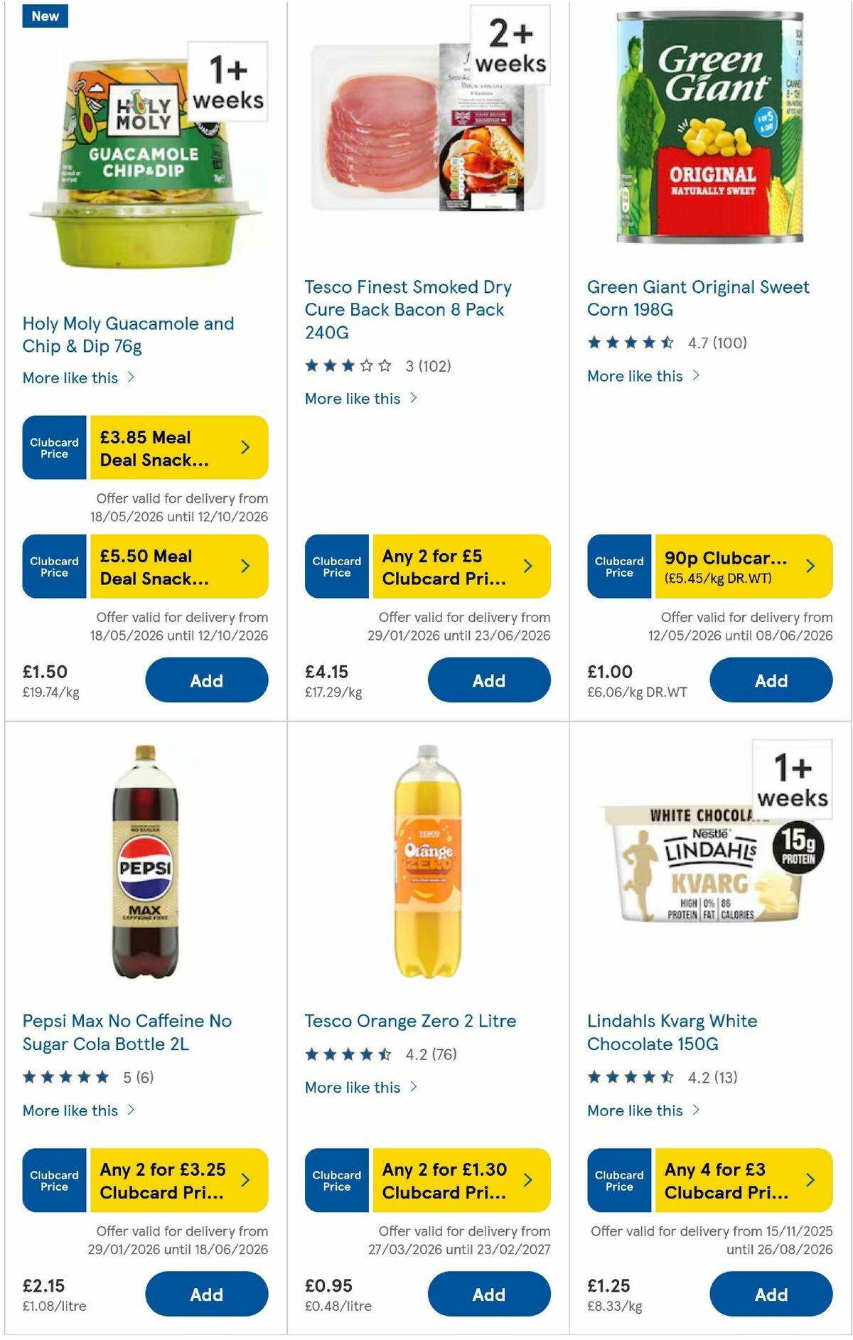 TESCO Offers from 21 May