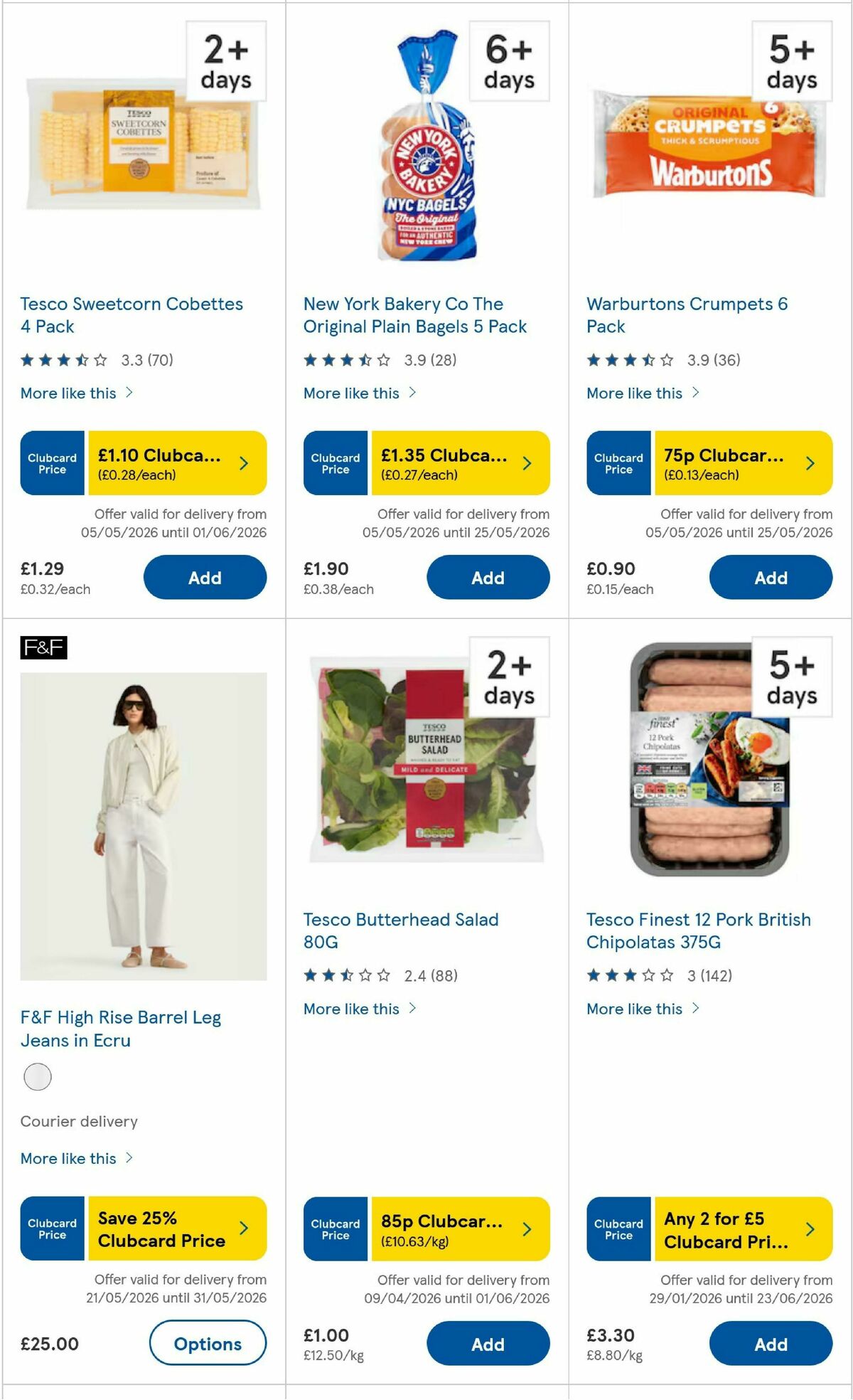 TESCO Offers from 21 May