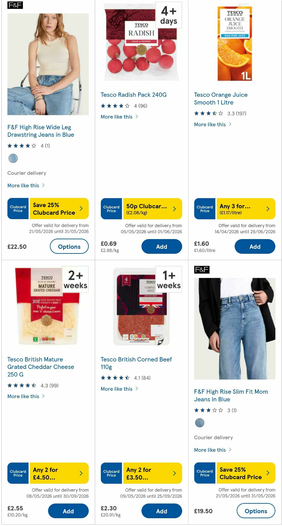 TESCO Offers from 21 May