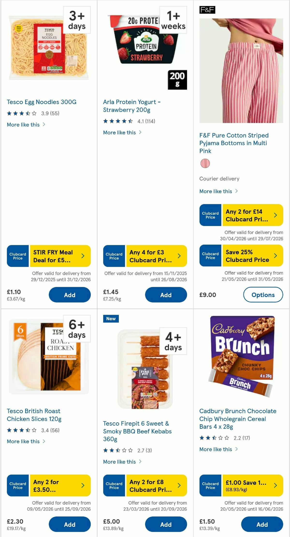 TESCO Offers from 21 May