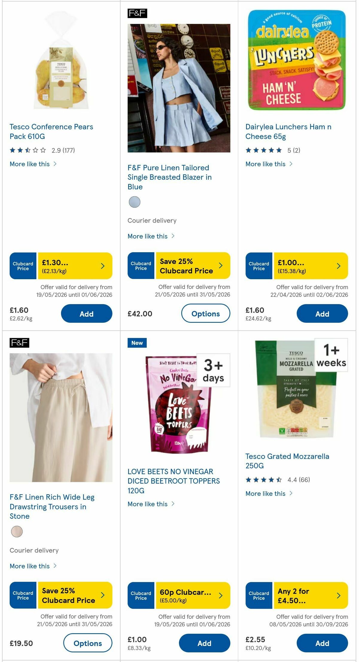 TESCO Offers from 28 May