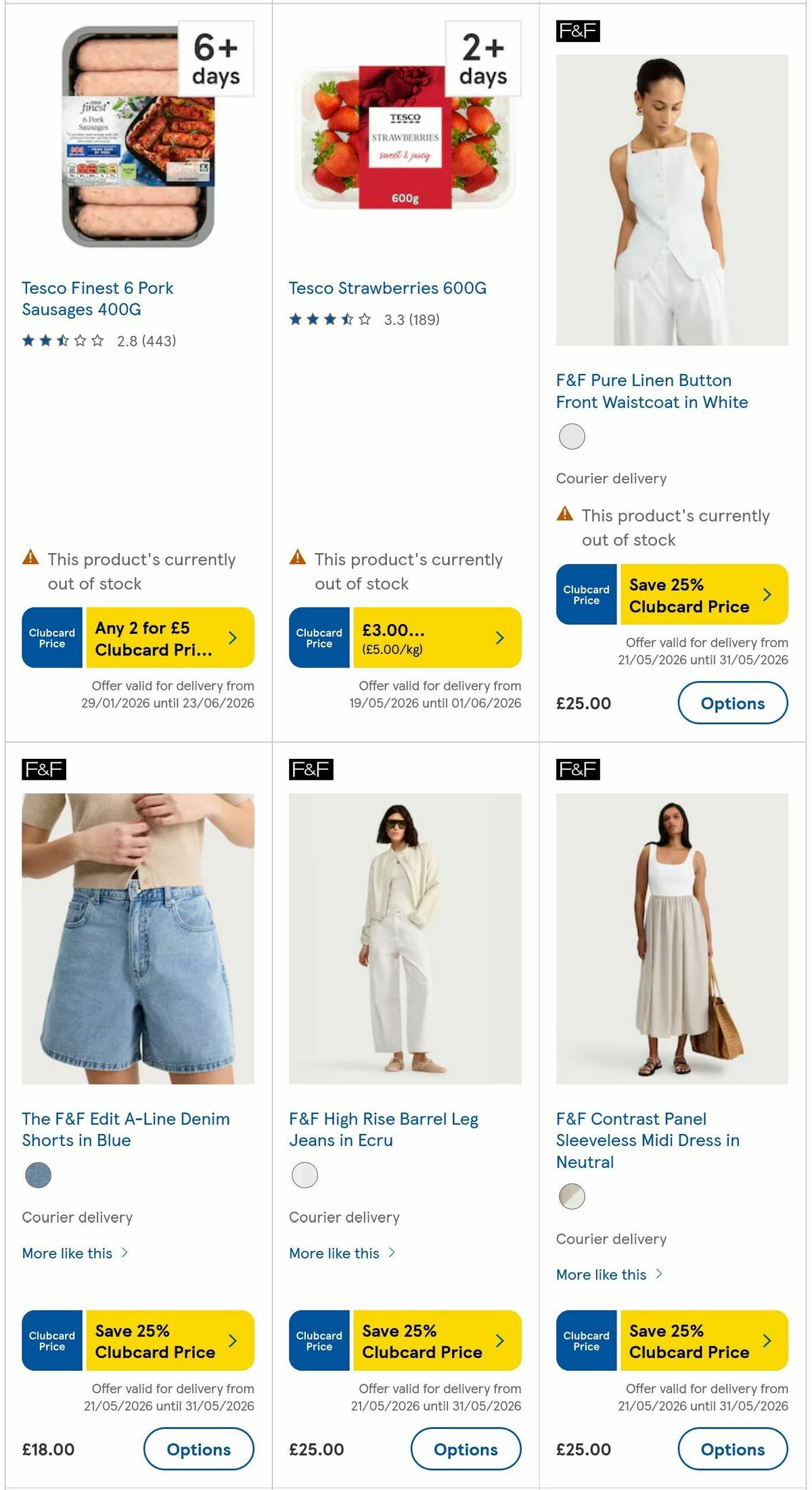 TESCO Offers from 28 May