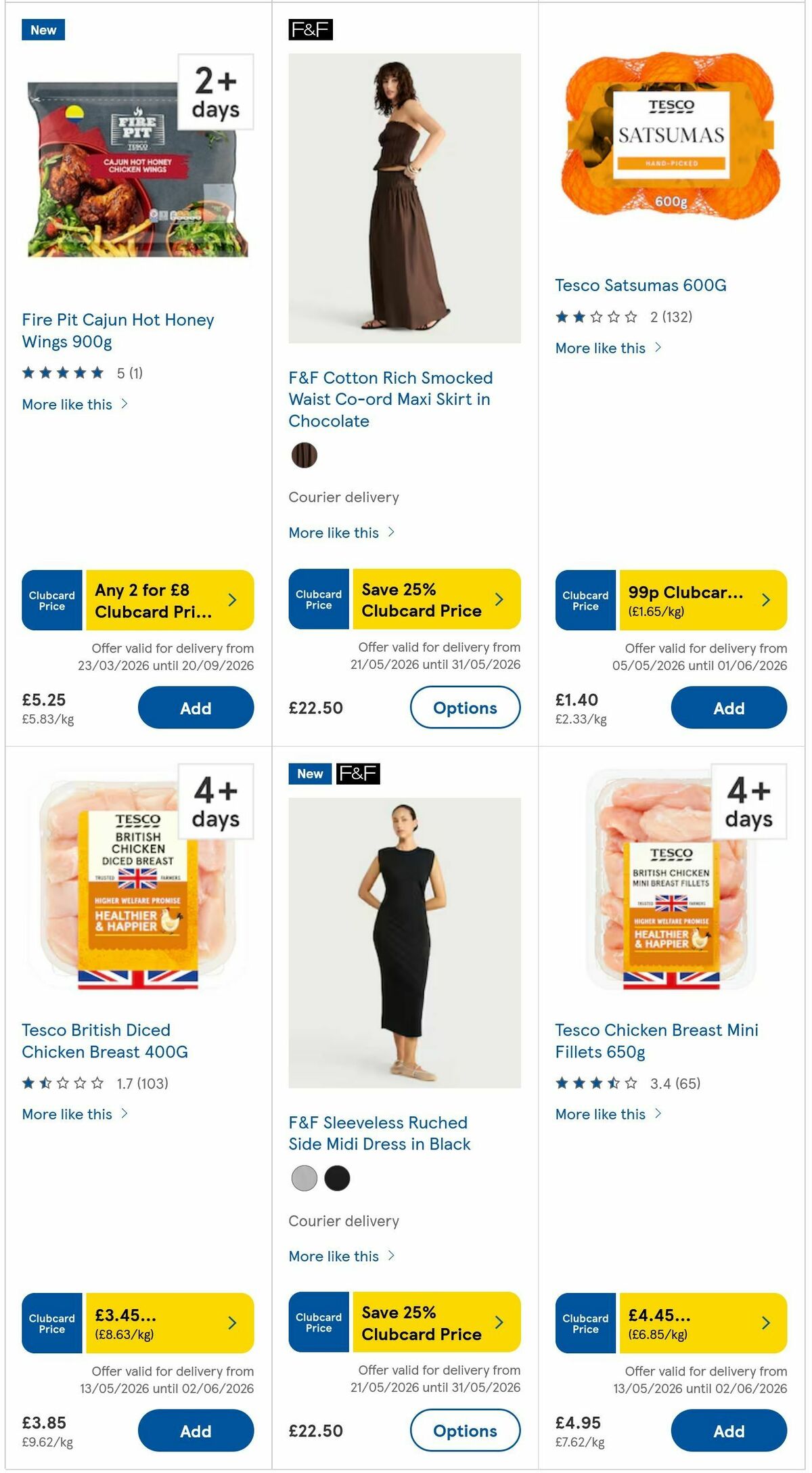 TESCO Offers from 28 May