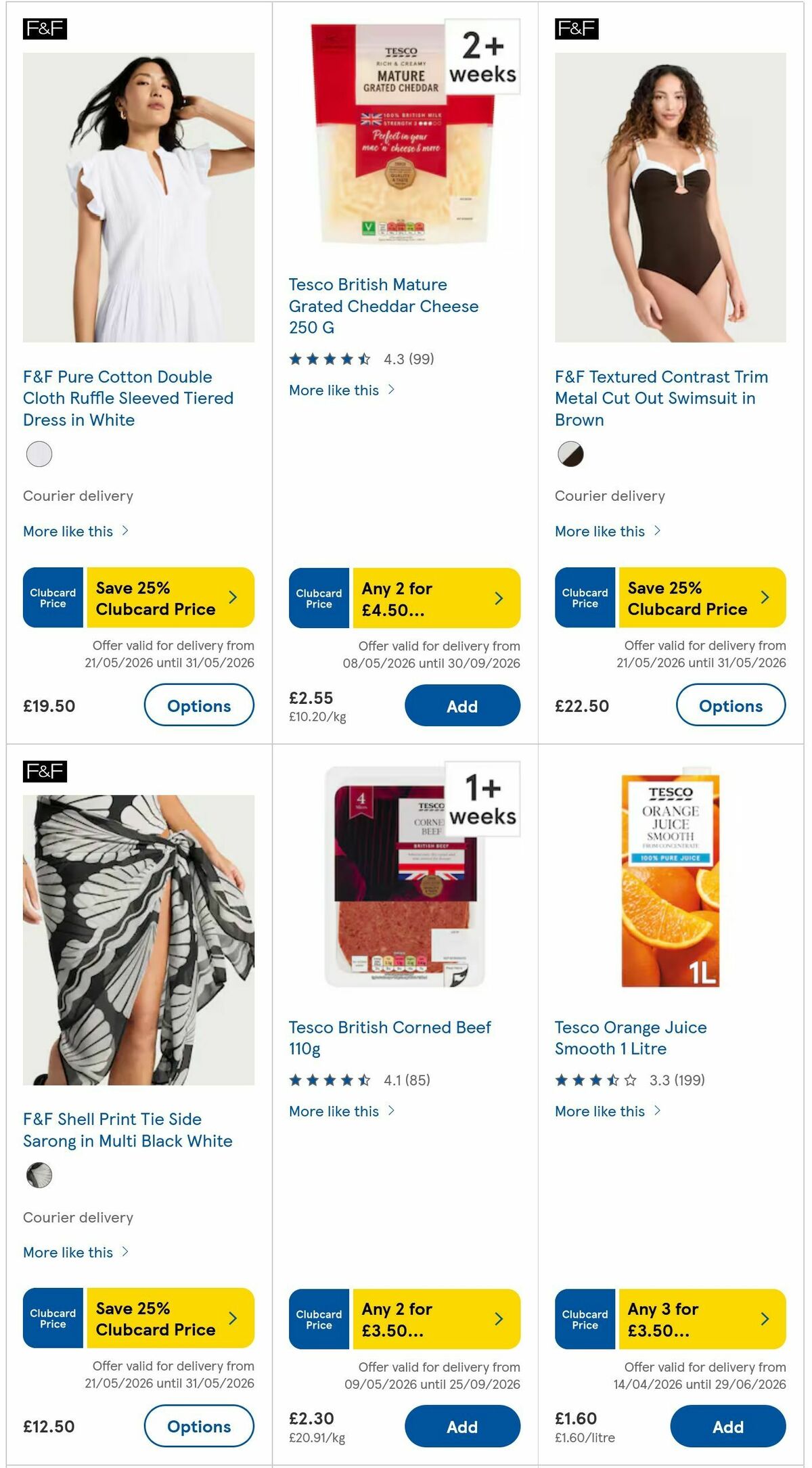 TESCO Offers from 28 May