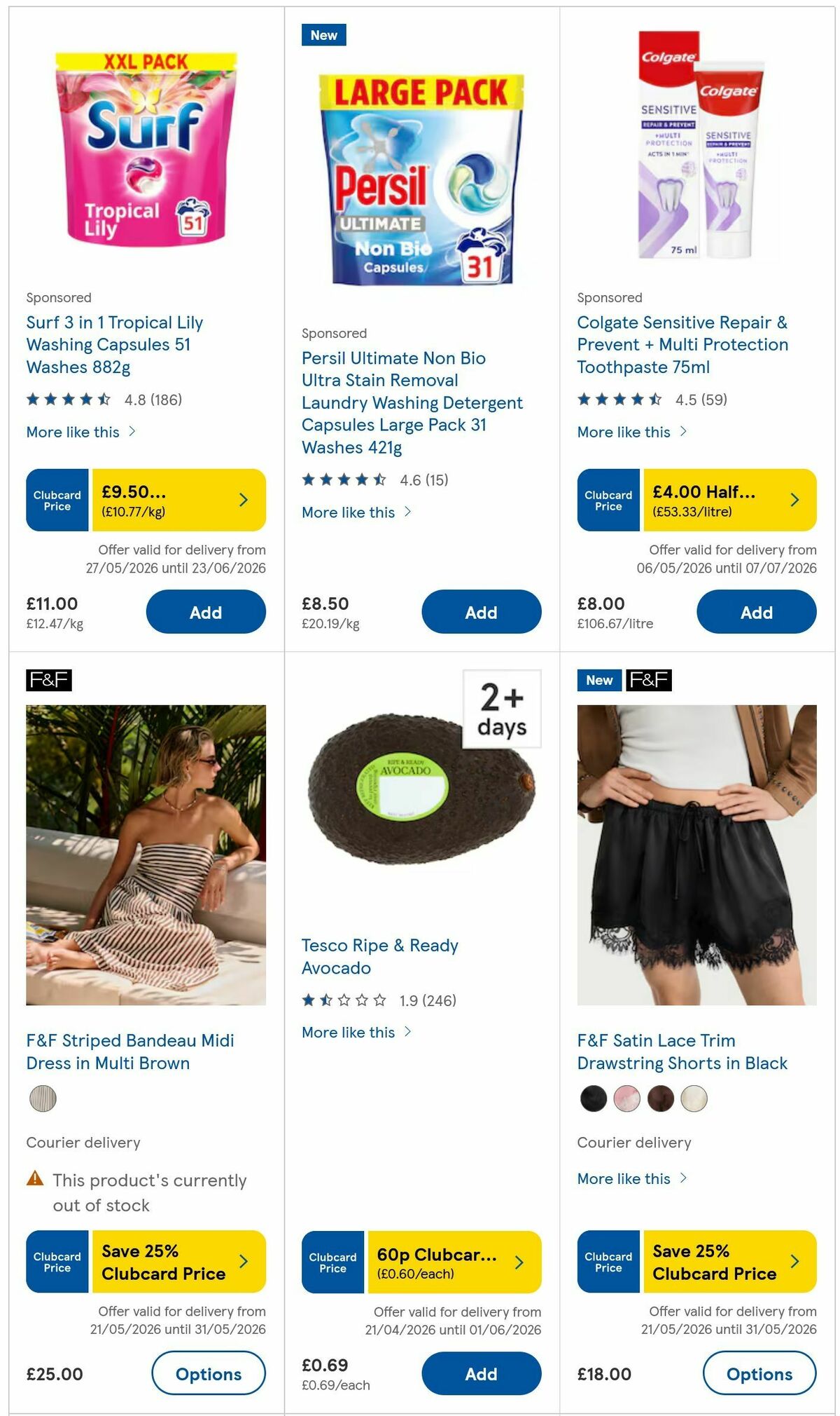 TESCO Offers from 28 May