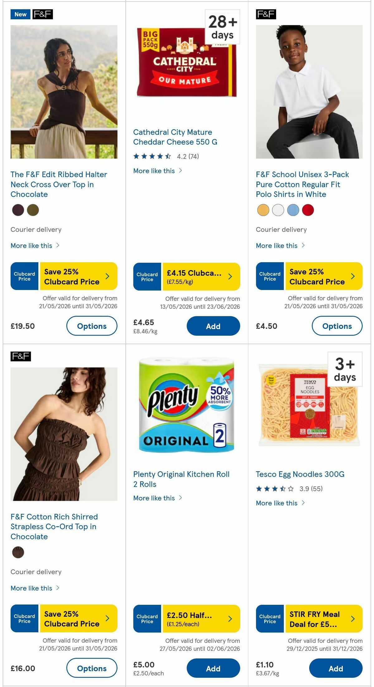 TESCO Offers from 28 May