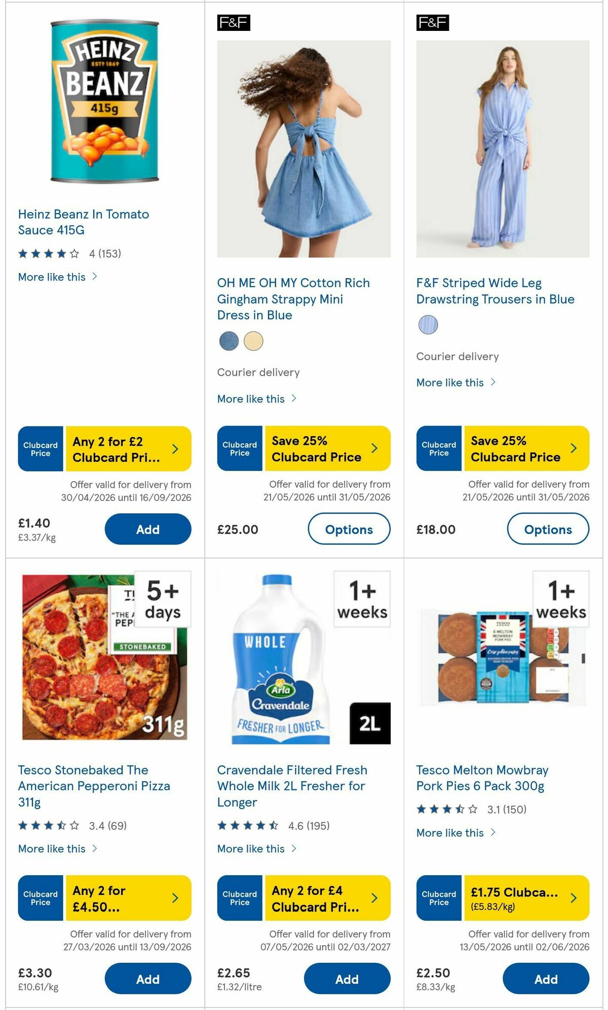TESCO Offers from 28 May