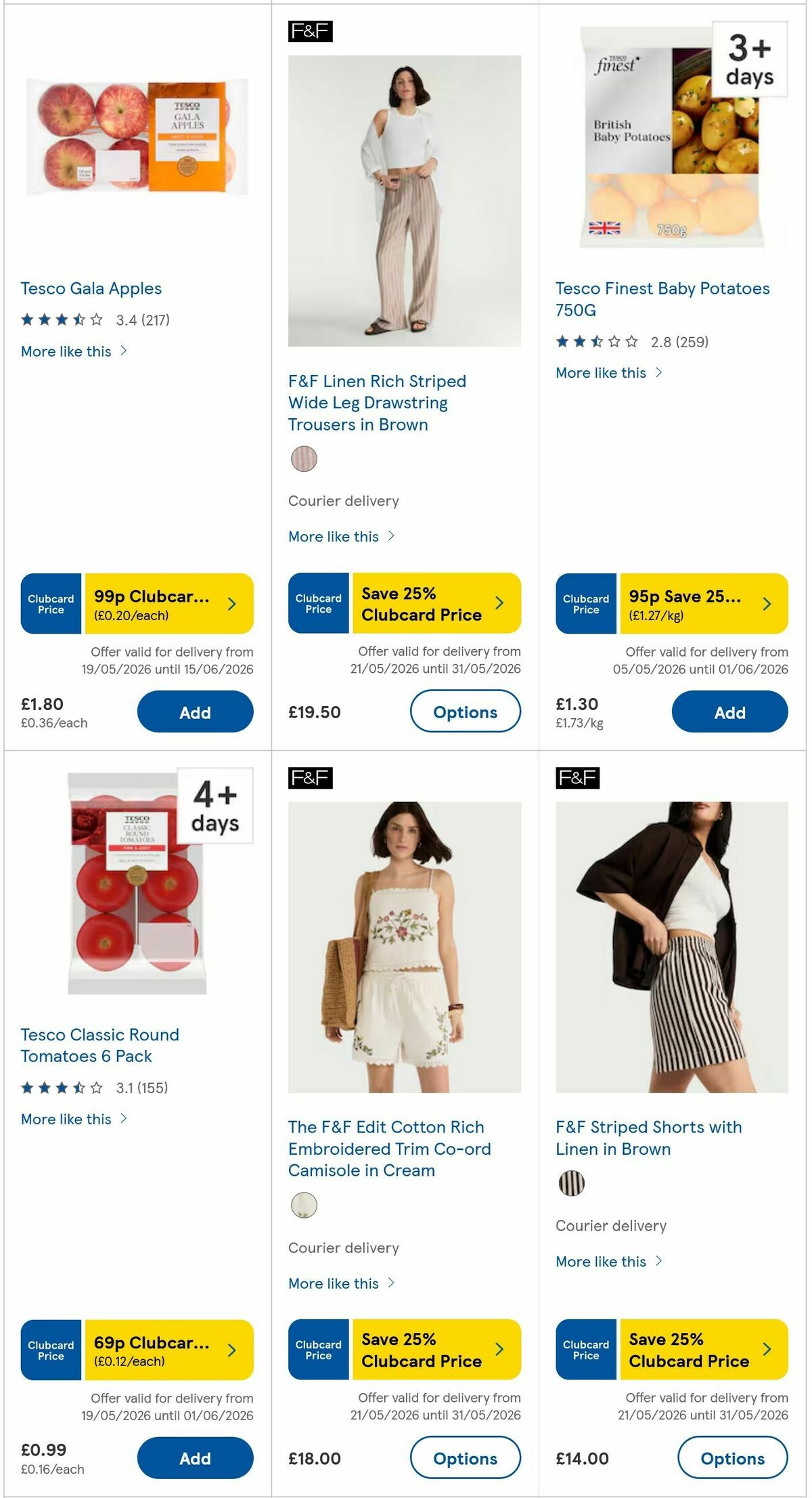 TESCO Offers from 28 May