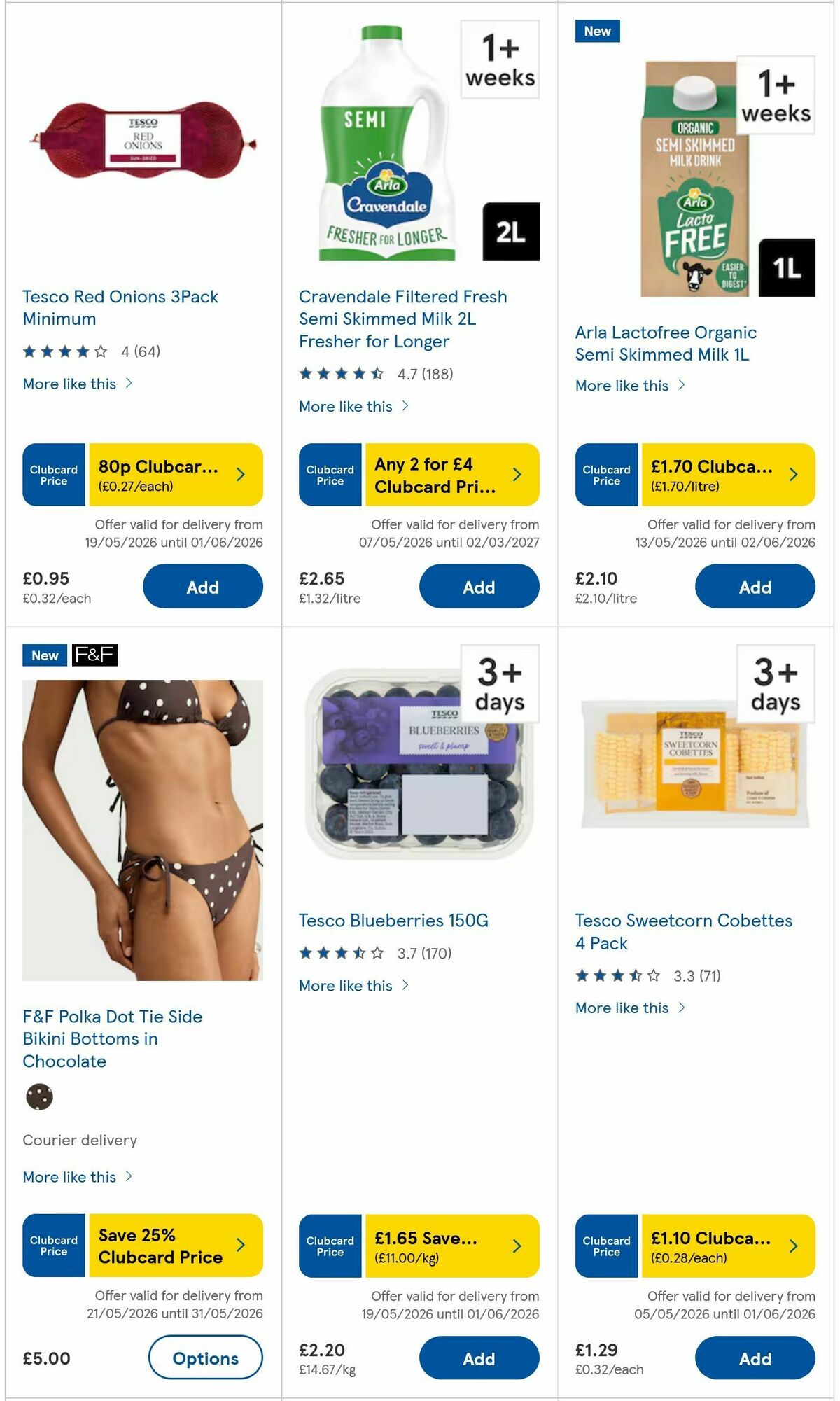 TESCO Offers from 28 May