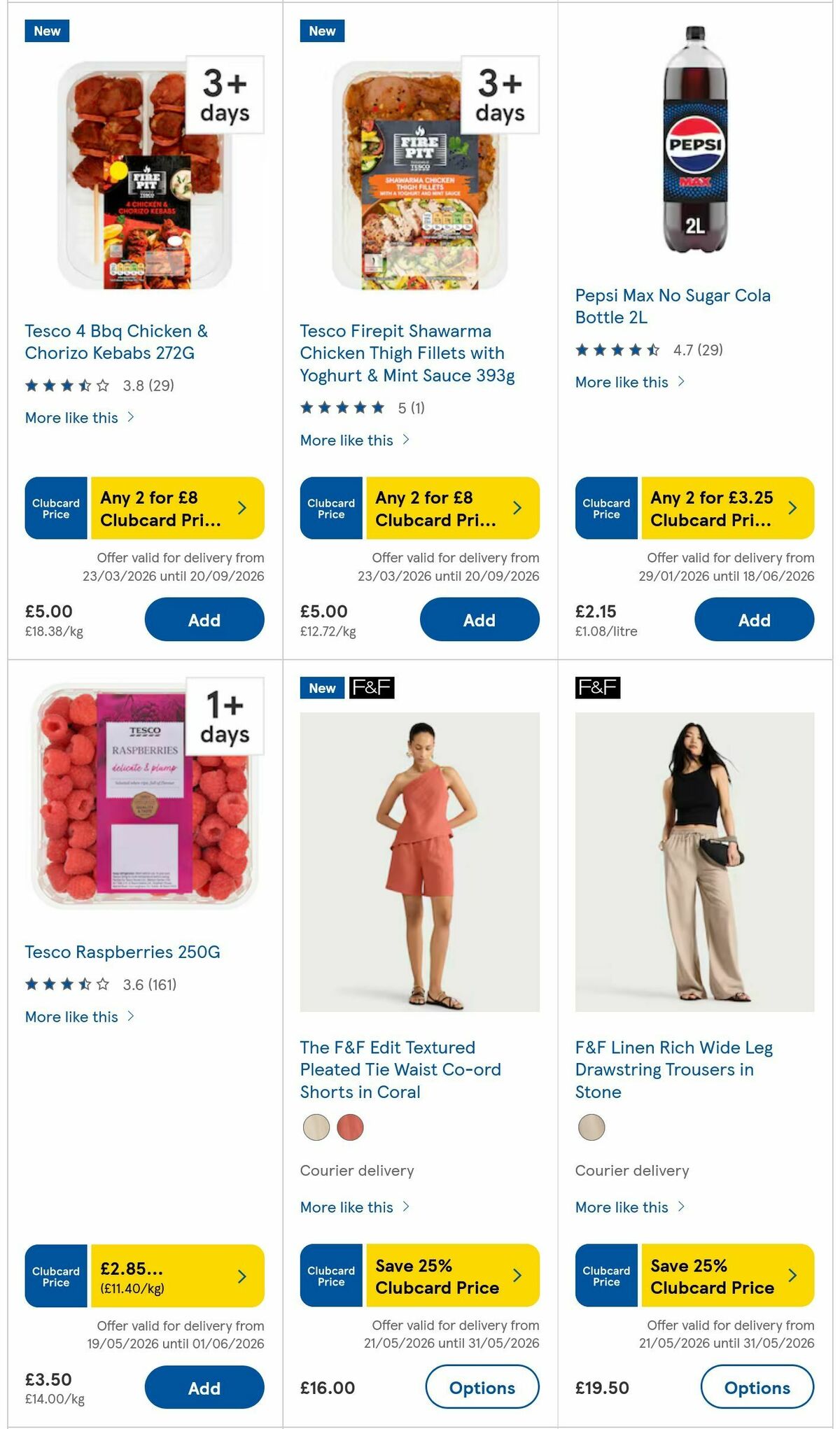TESCO Offers from 28 May