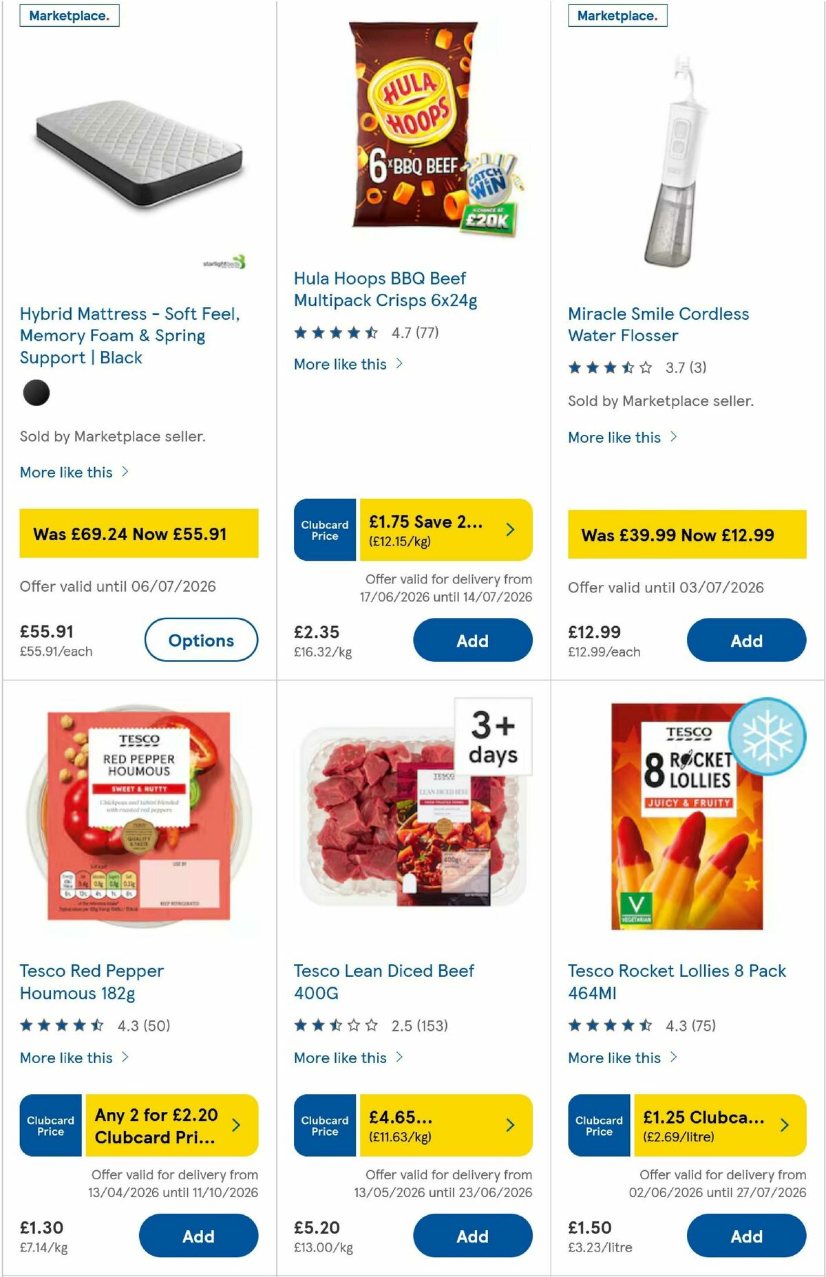 TESCO Offers from 17 June
