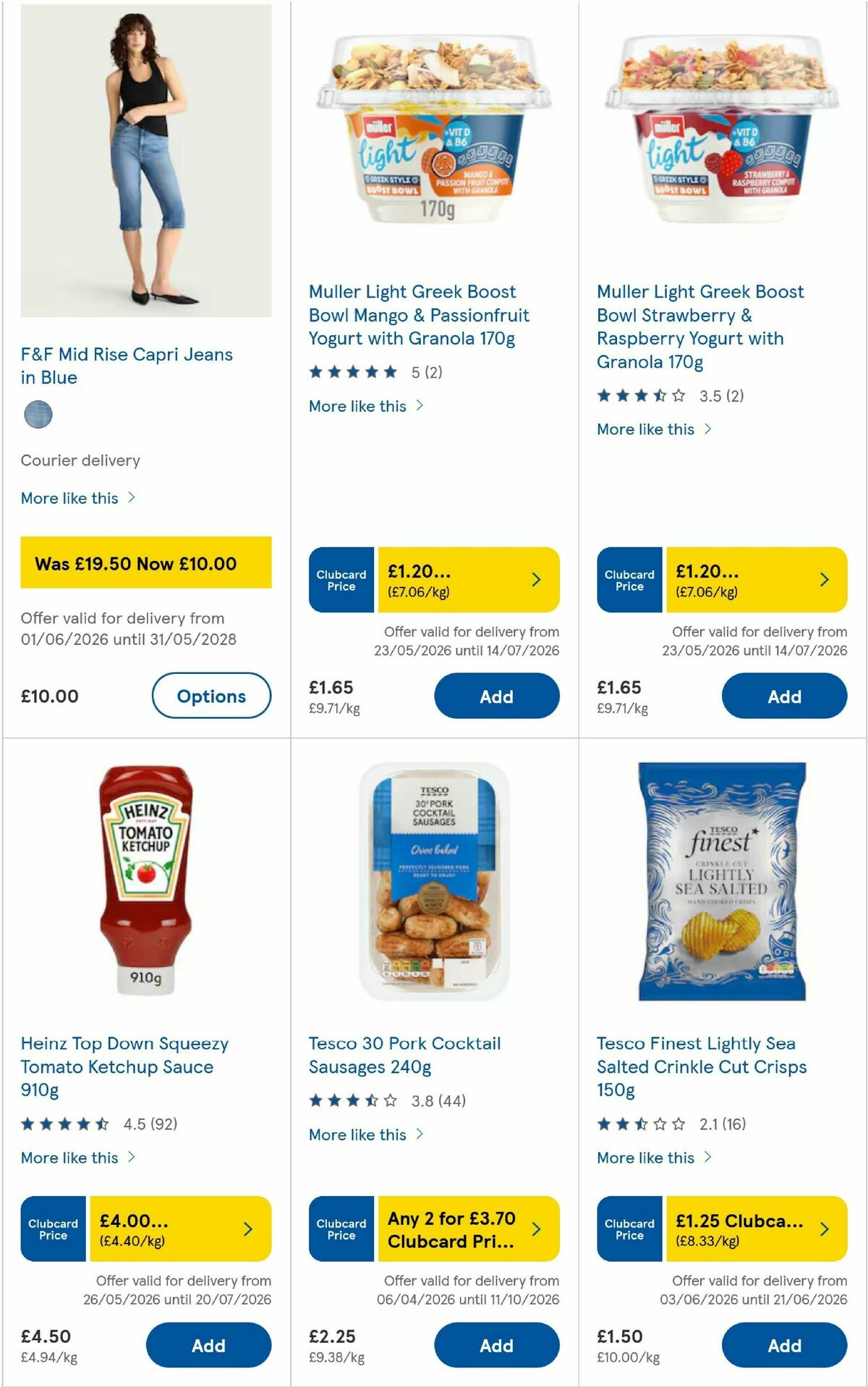 TESCO Offers from 17 June