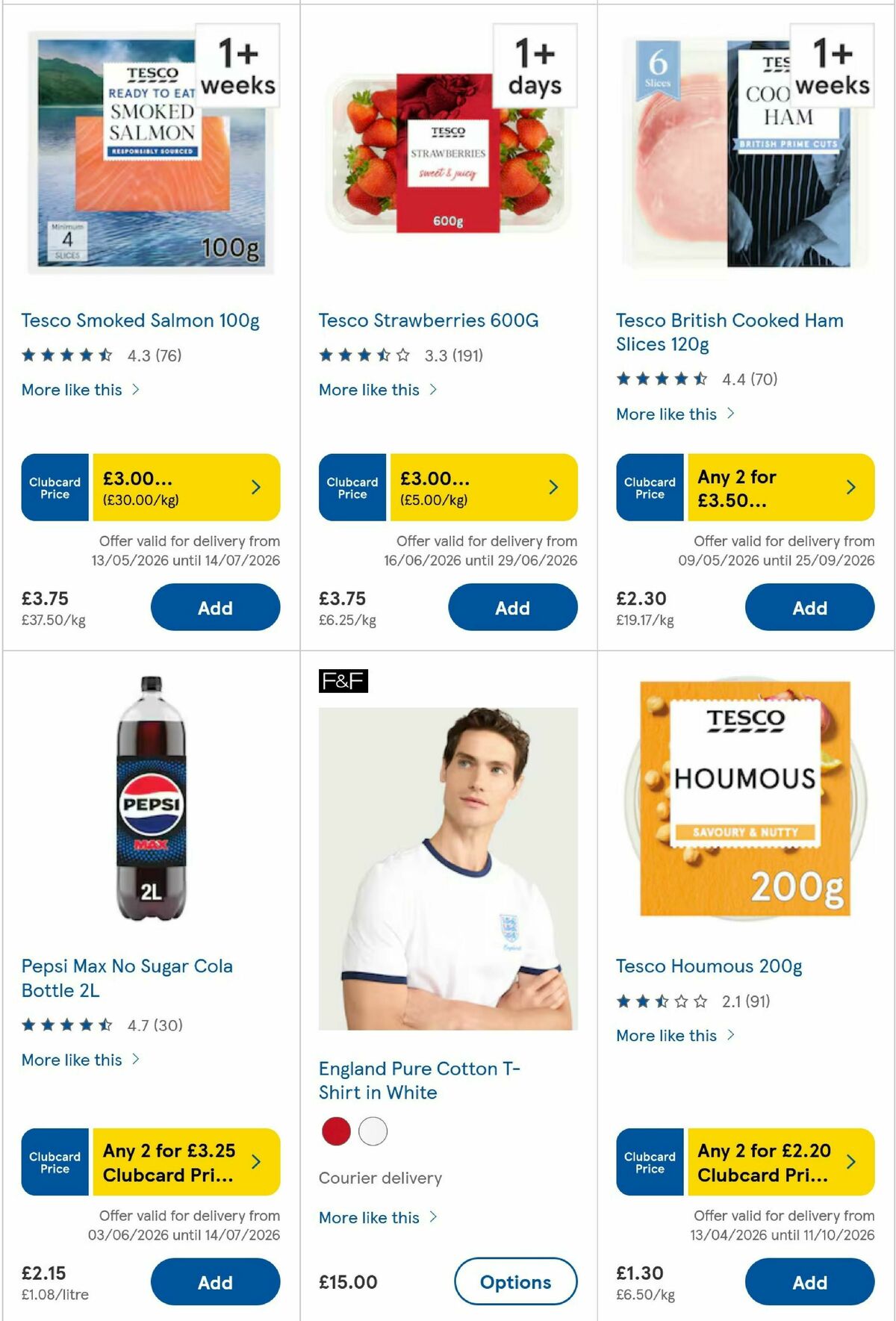 TESCO Offers from 17 June