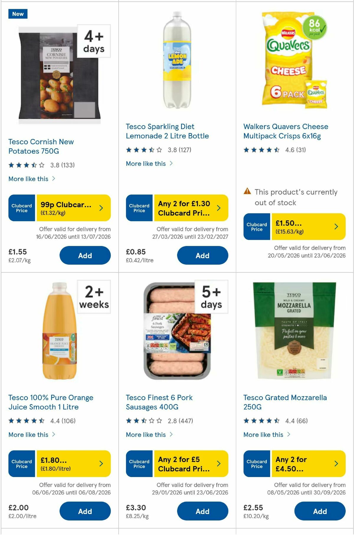 TESCO Offers from 17 June