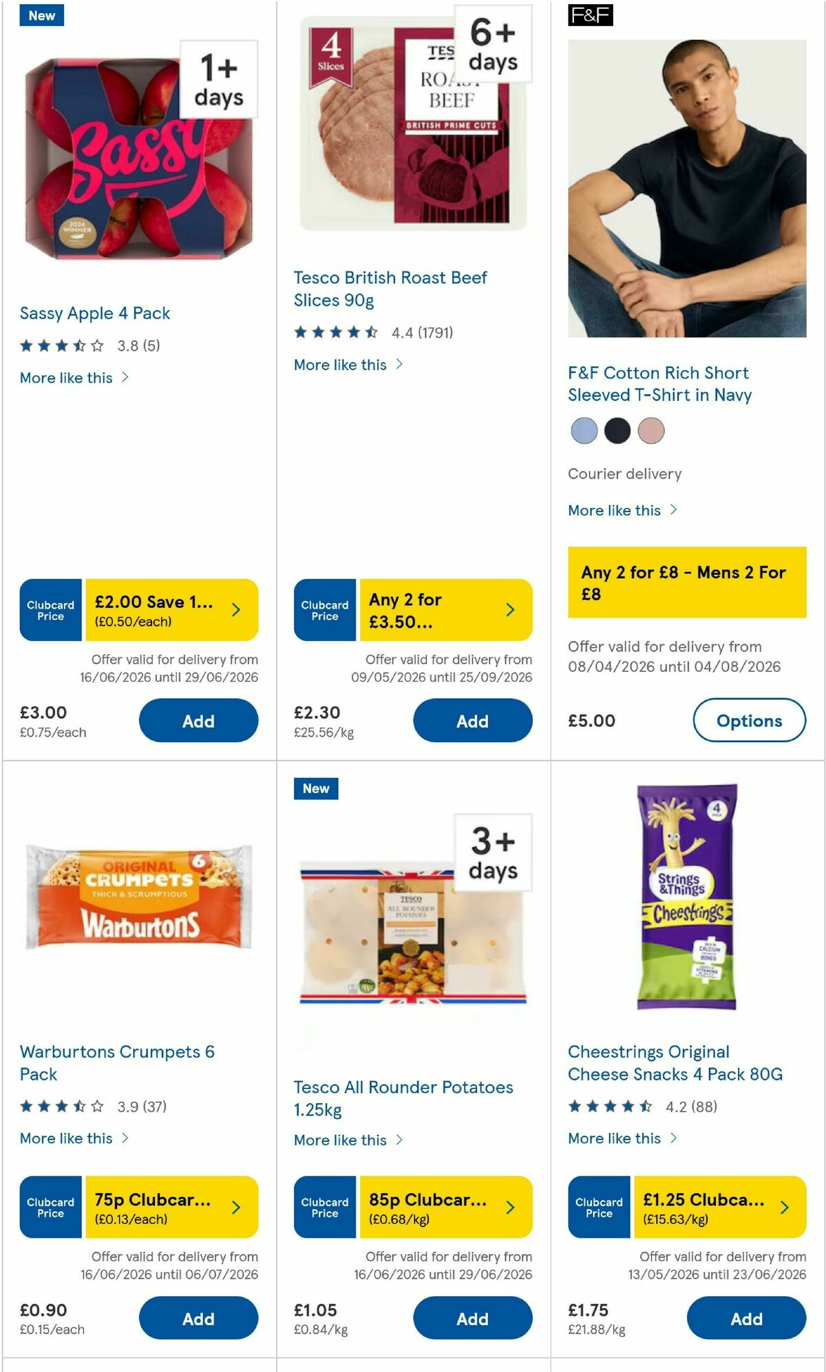 TESCO Offers from 17 June