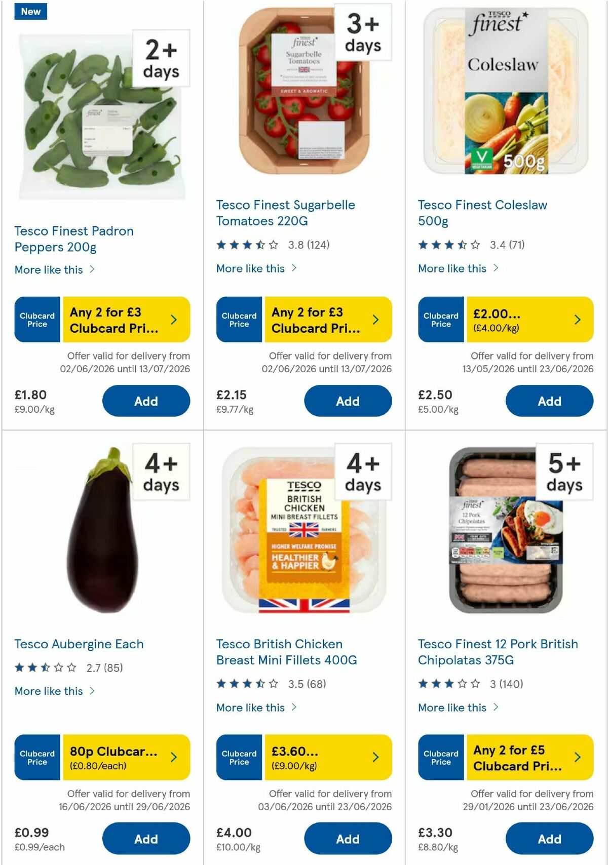 TESCO Offers from 17 June
