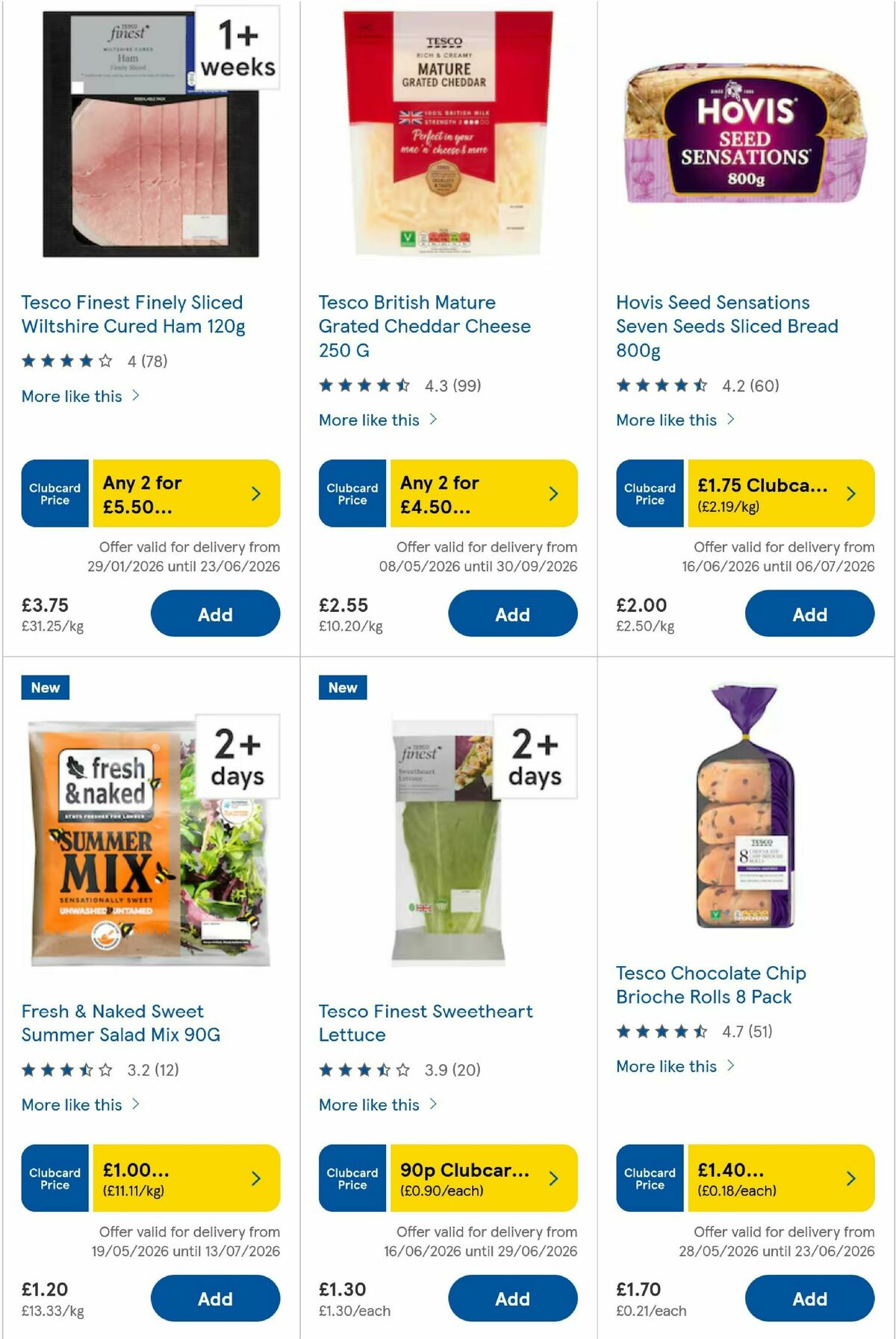 TESCO Offers from 17 June