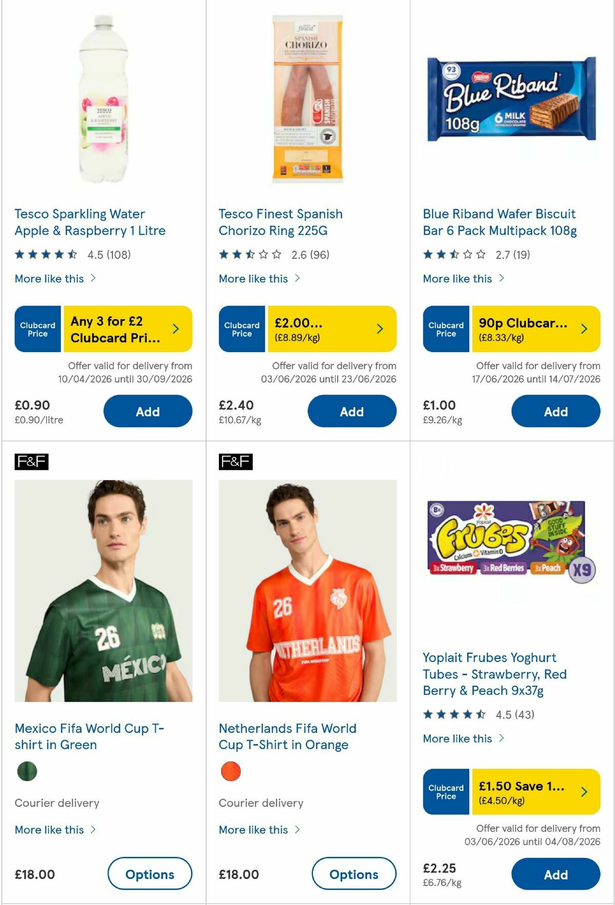 TESCO Offers from 17 June