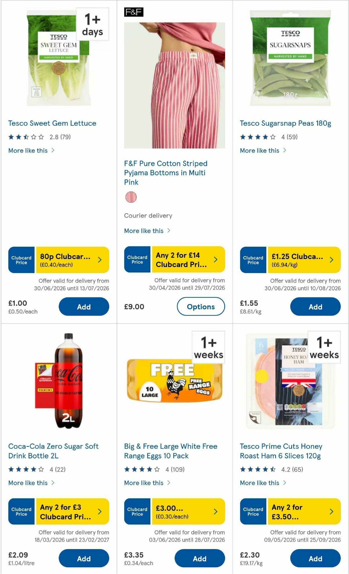TESCO Offers from 1 July