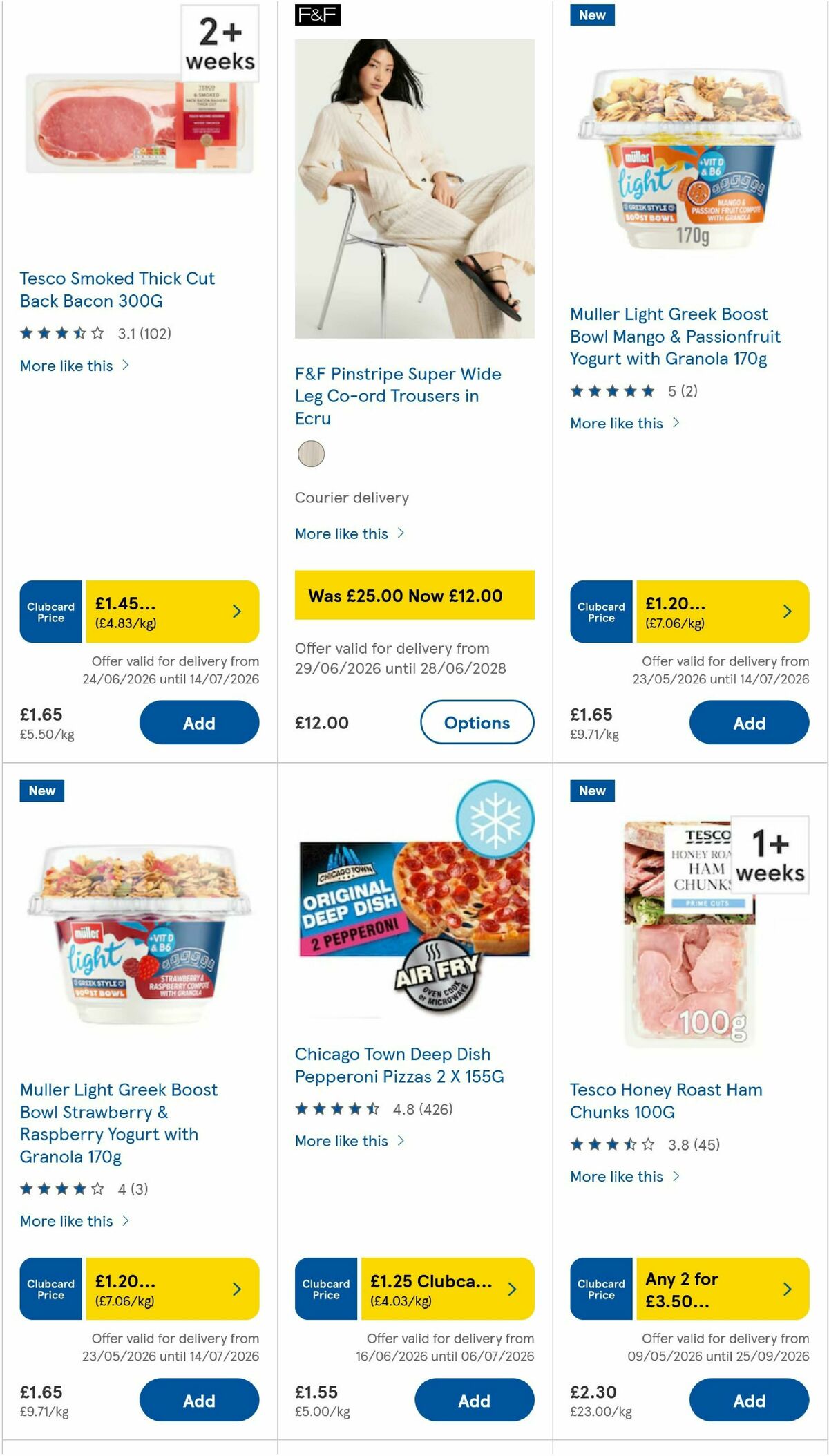 TESCO Offers from 1 July