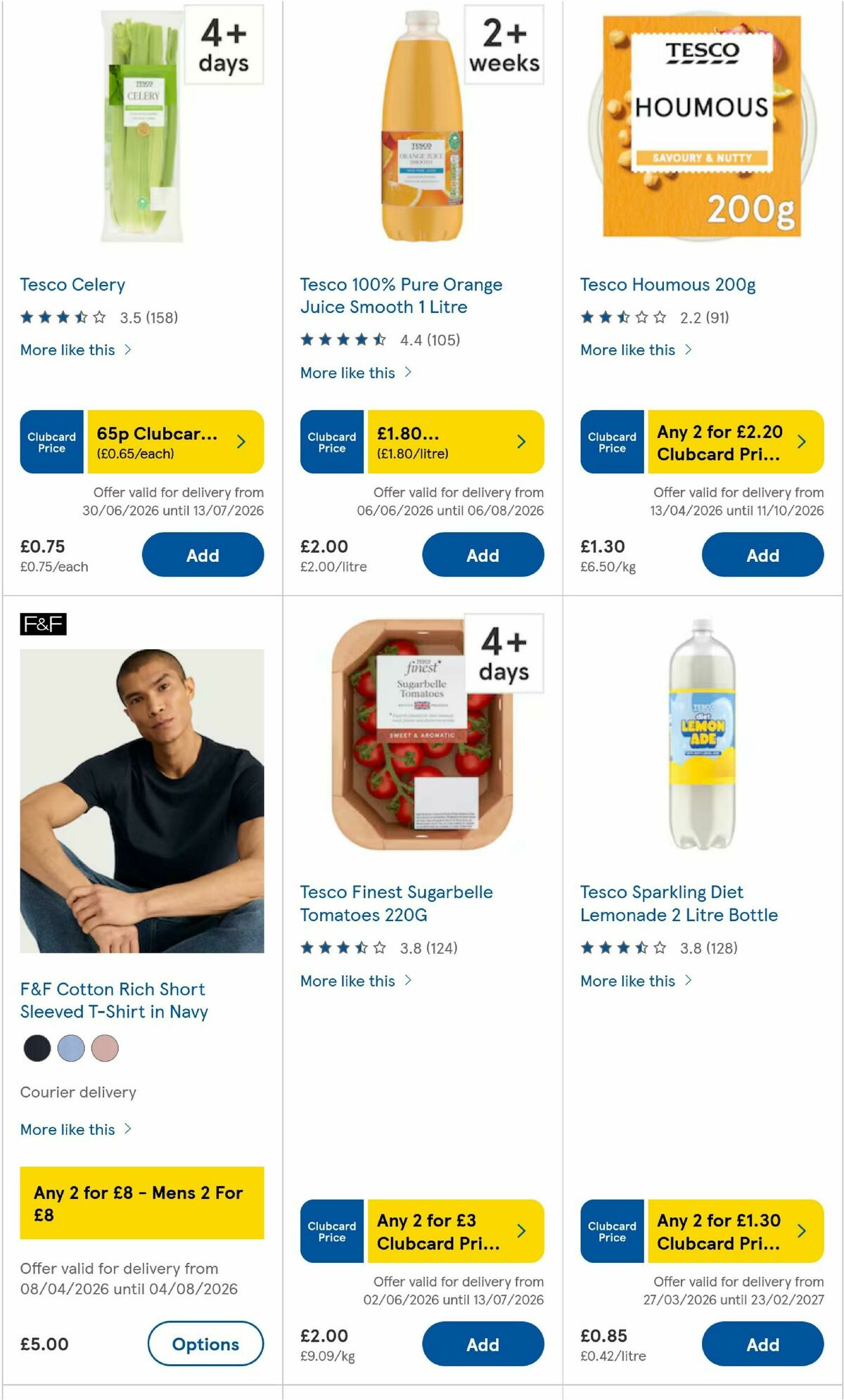 TESCO Offers from 1 July