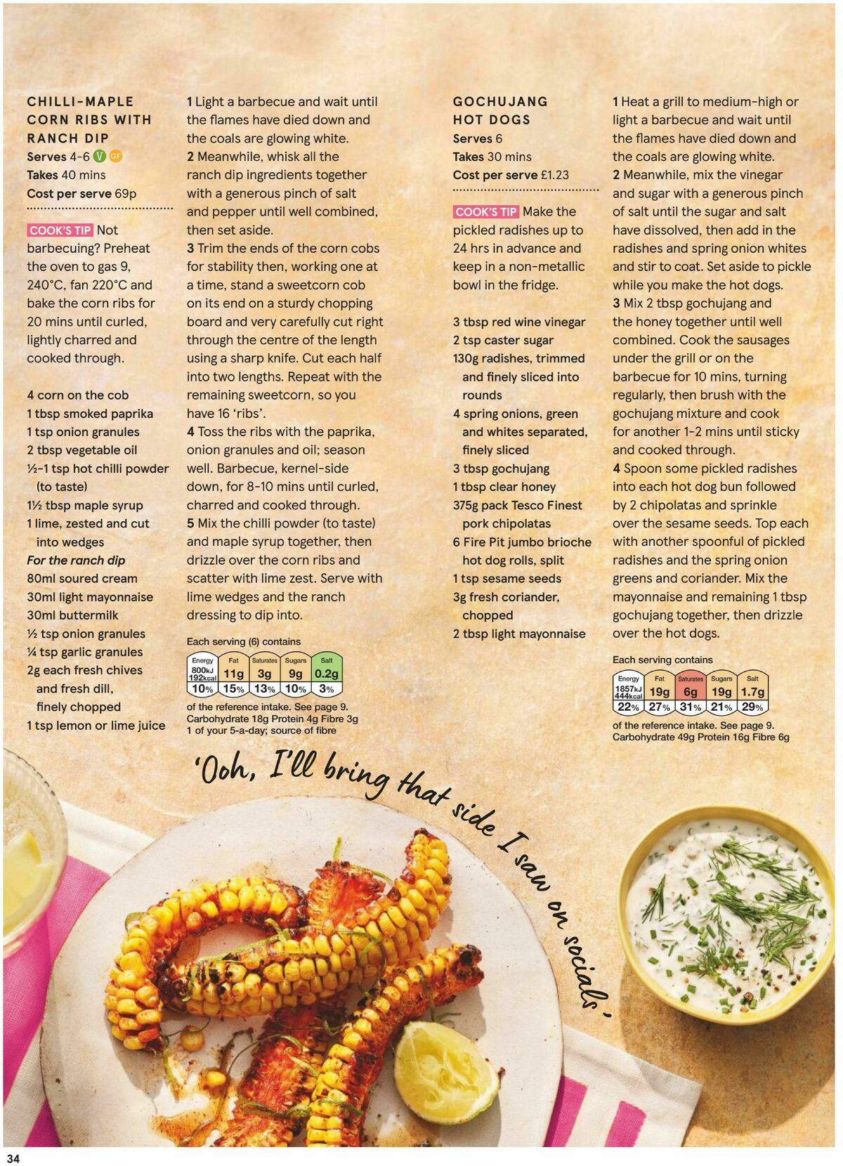 TESCO Magazine July/August Offers from 6 July