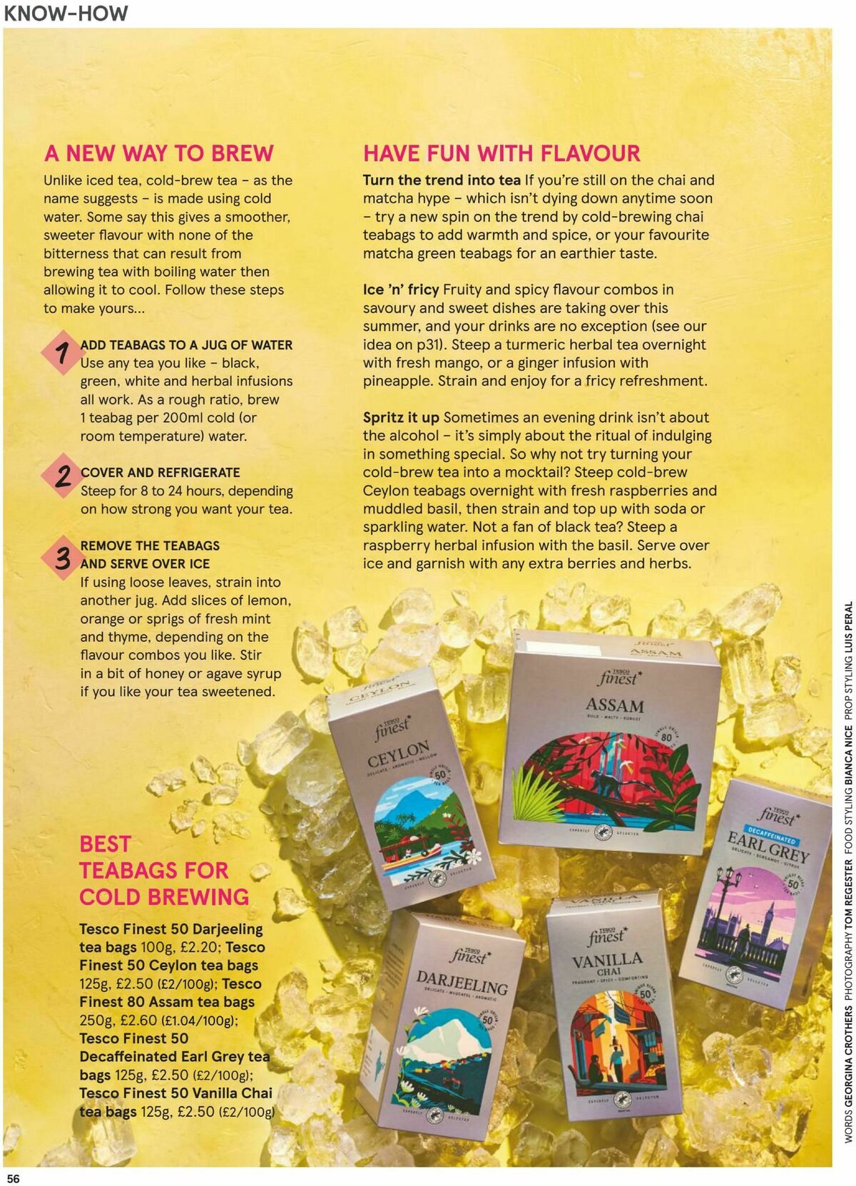 TESCO Magazine July/August Offers from 6 July