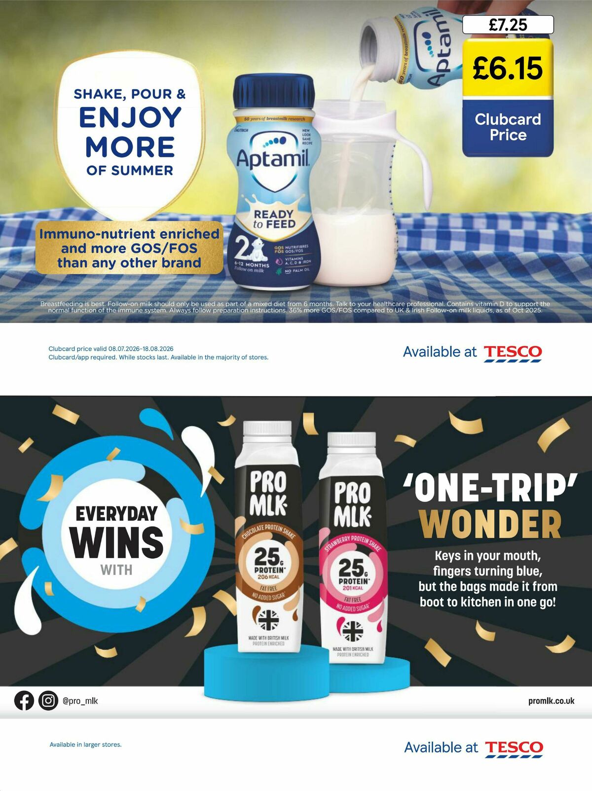 TESCO Magazine July/August Offers from 6 July