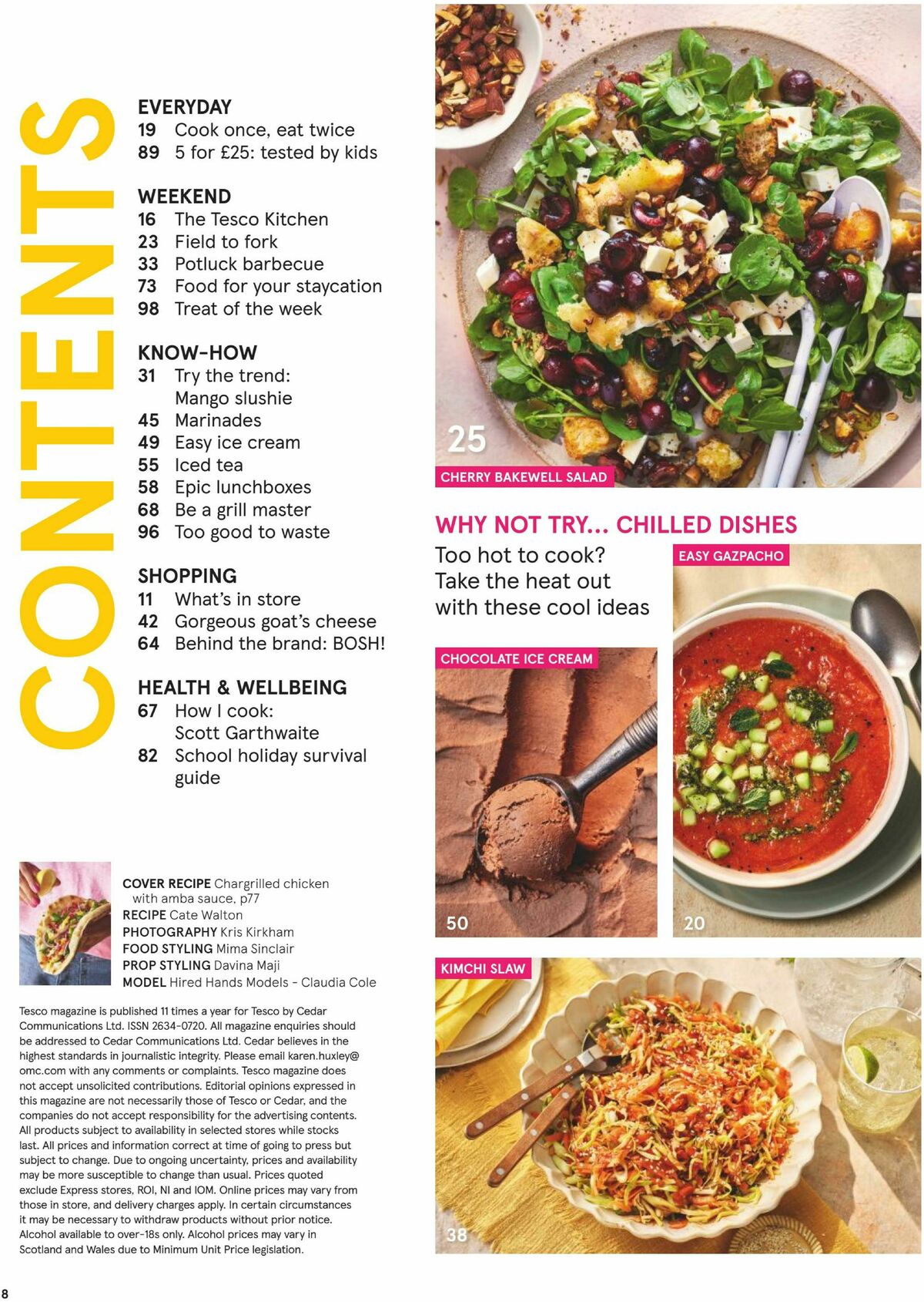 TESCO Magazine July/August Offers from 6 July
