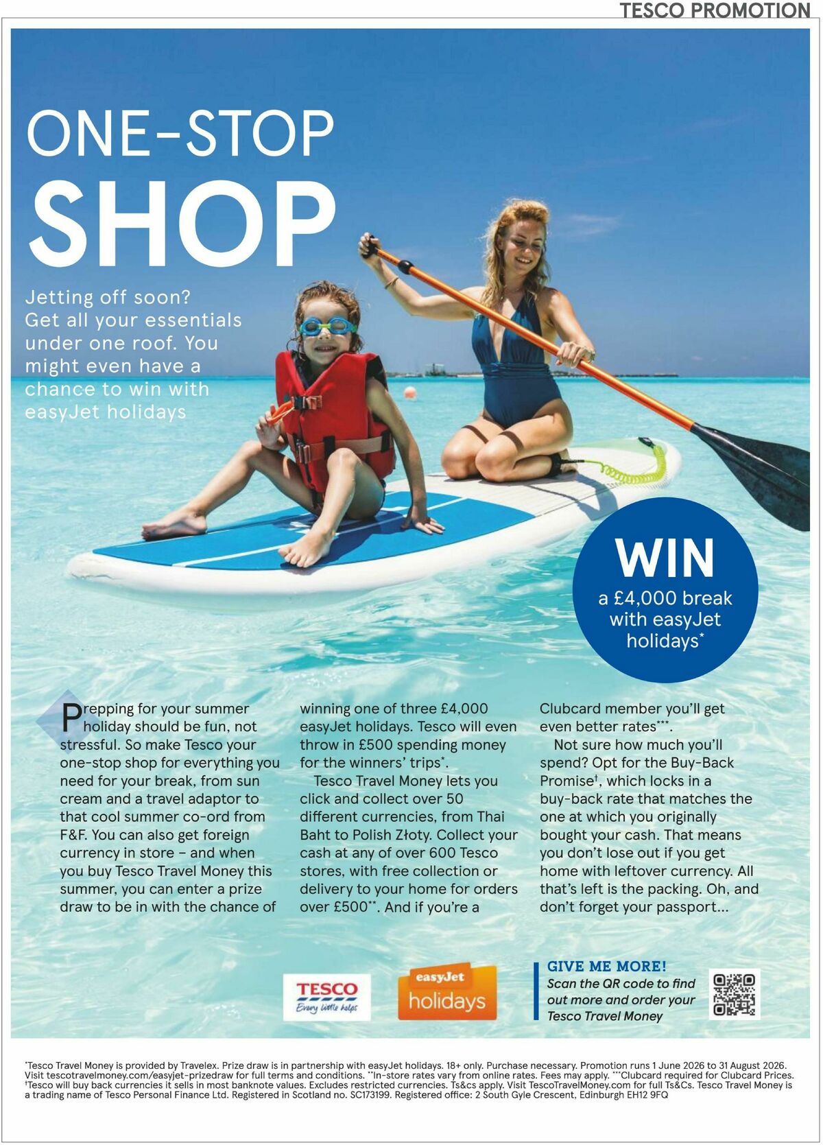TESCO Magazine July/August Offers from 6 July