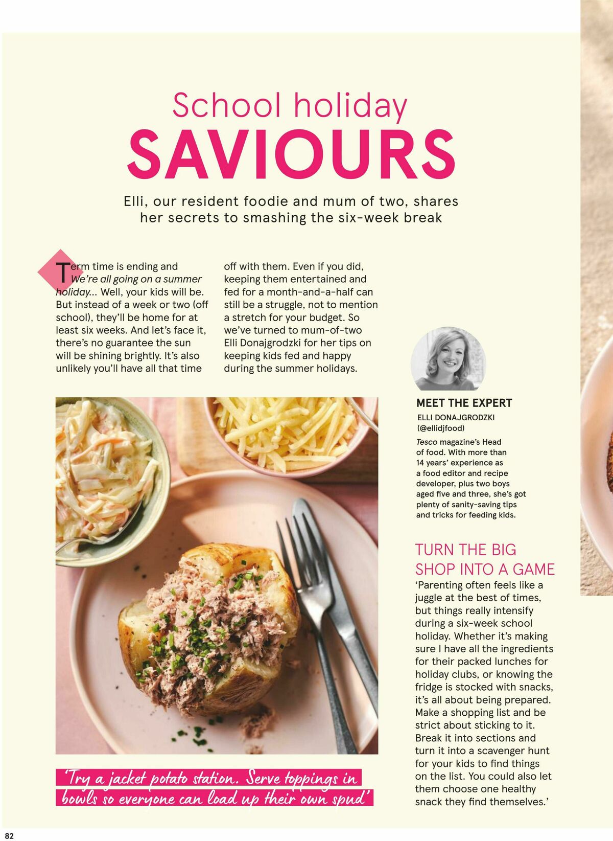TESCO Magazine July/August Offers from 6 July