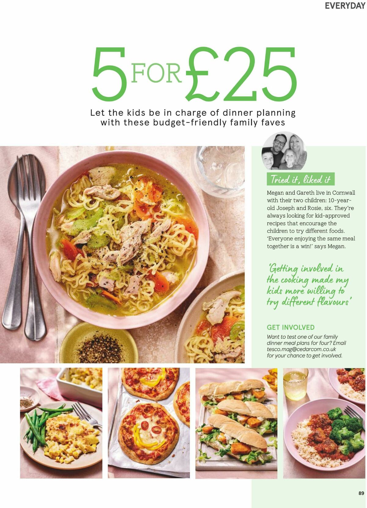 TESCO Magazine July/August Offers from 6 July