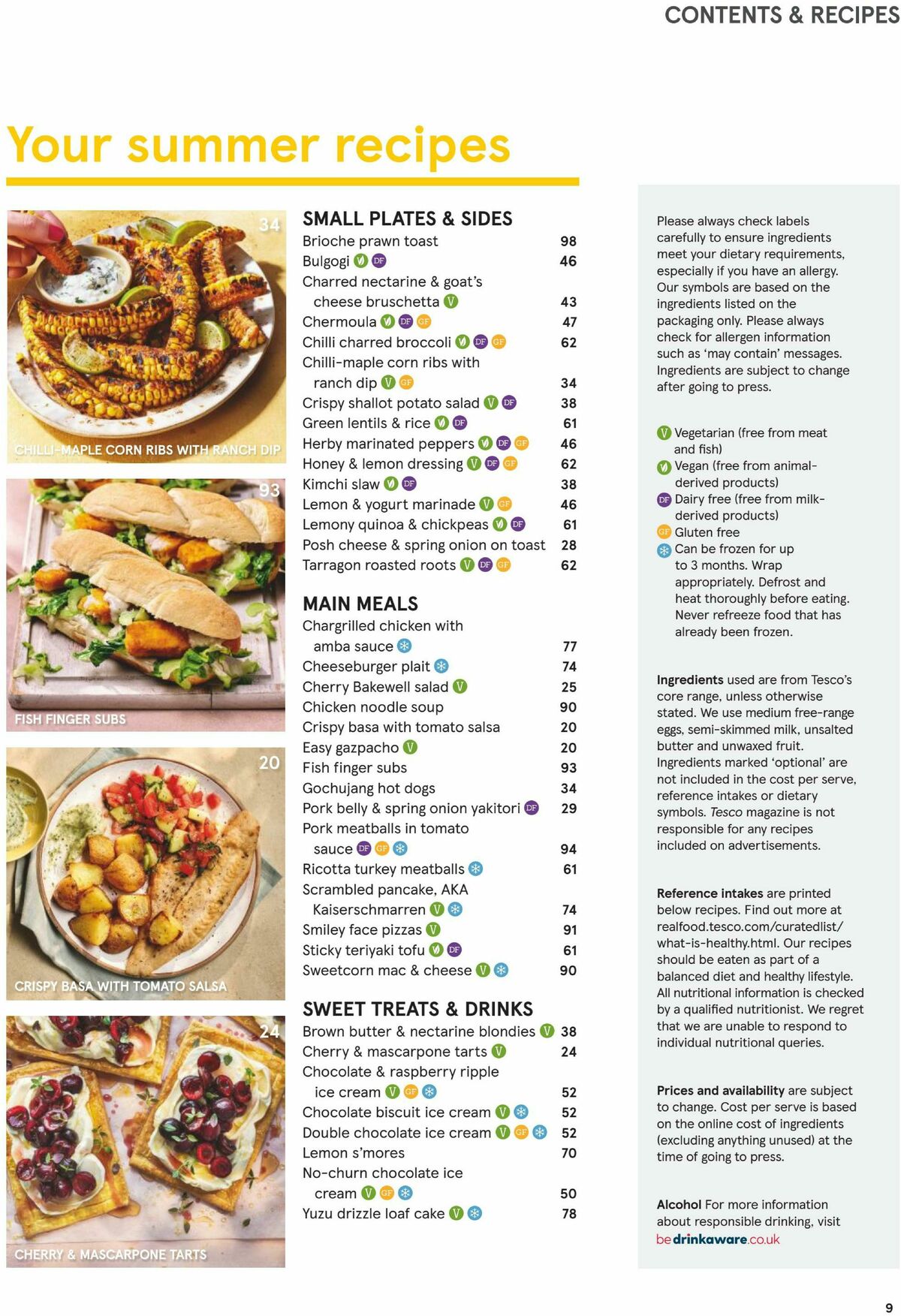 TESCO Magazine July/August Offers from 6 July