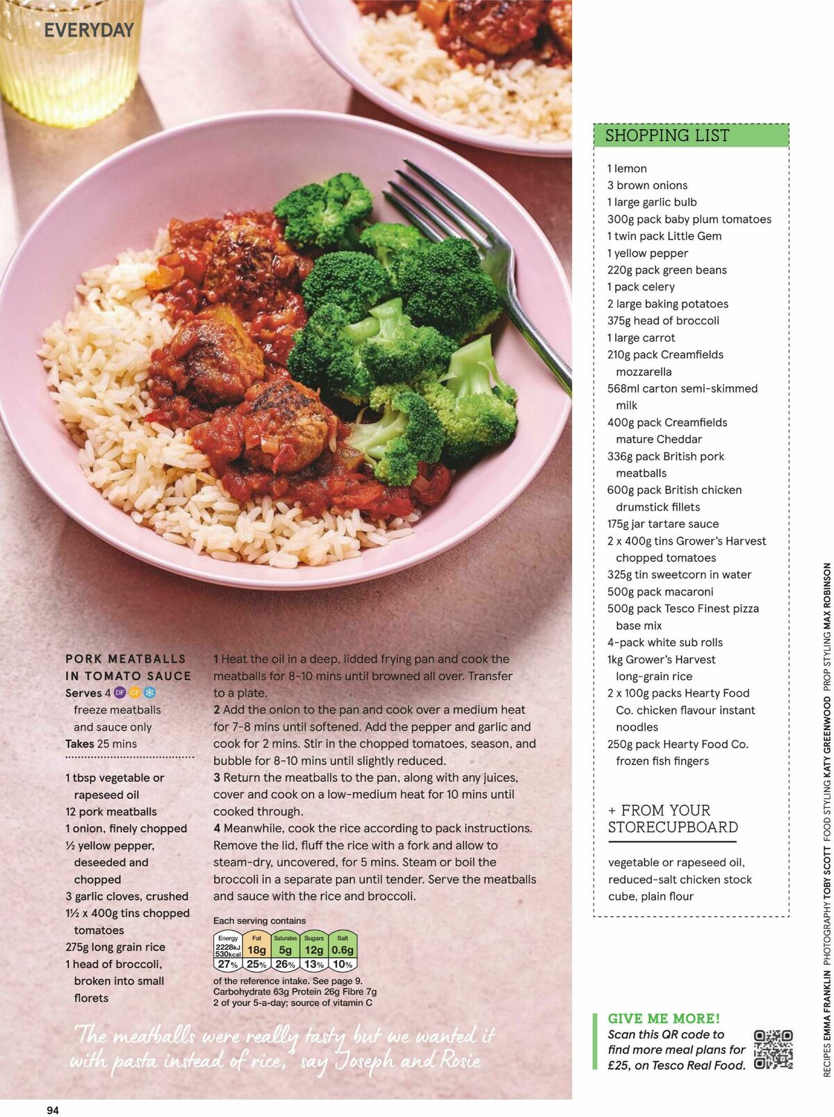 TESCO Magazine July/August Offers from 6 July