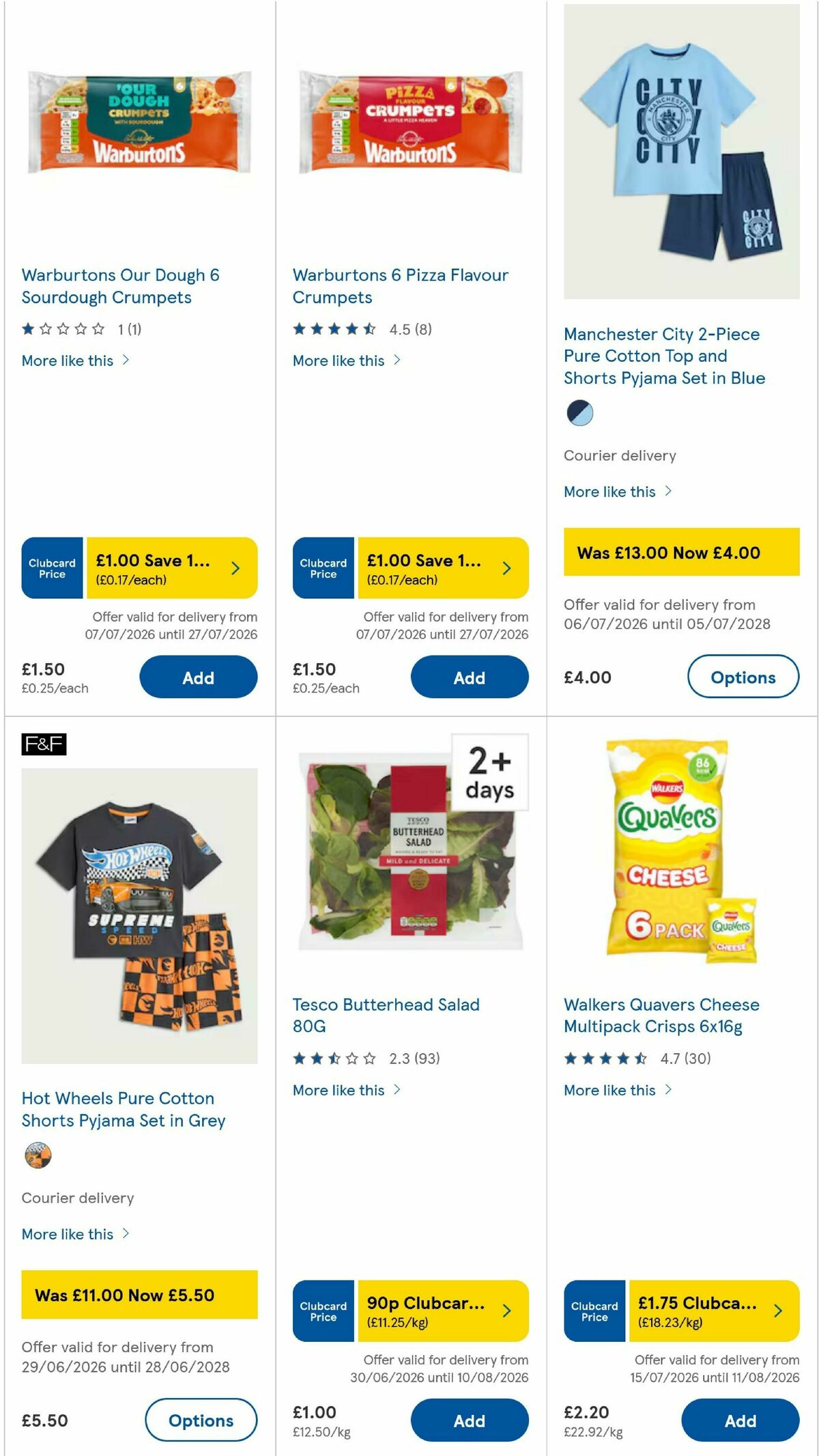 TESCO Offers from 16 July