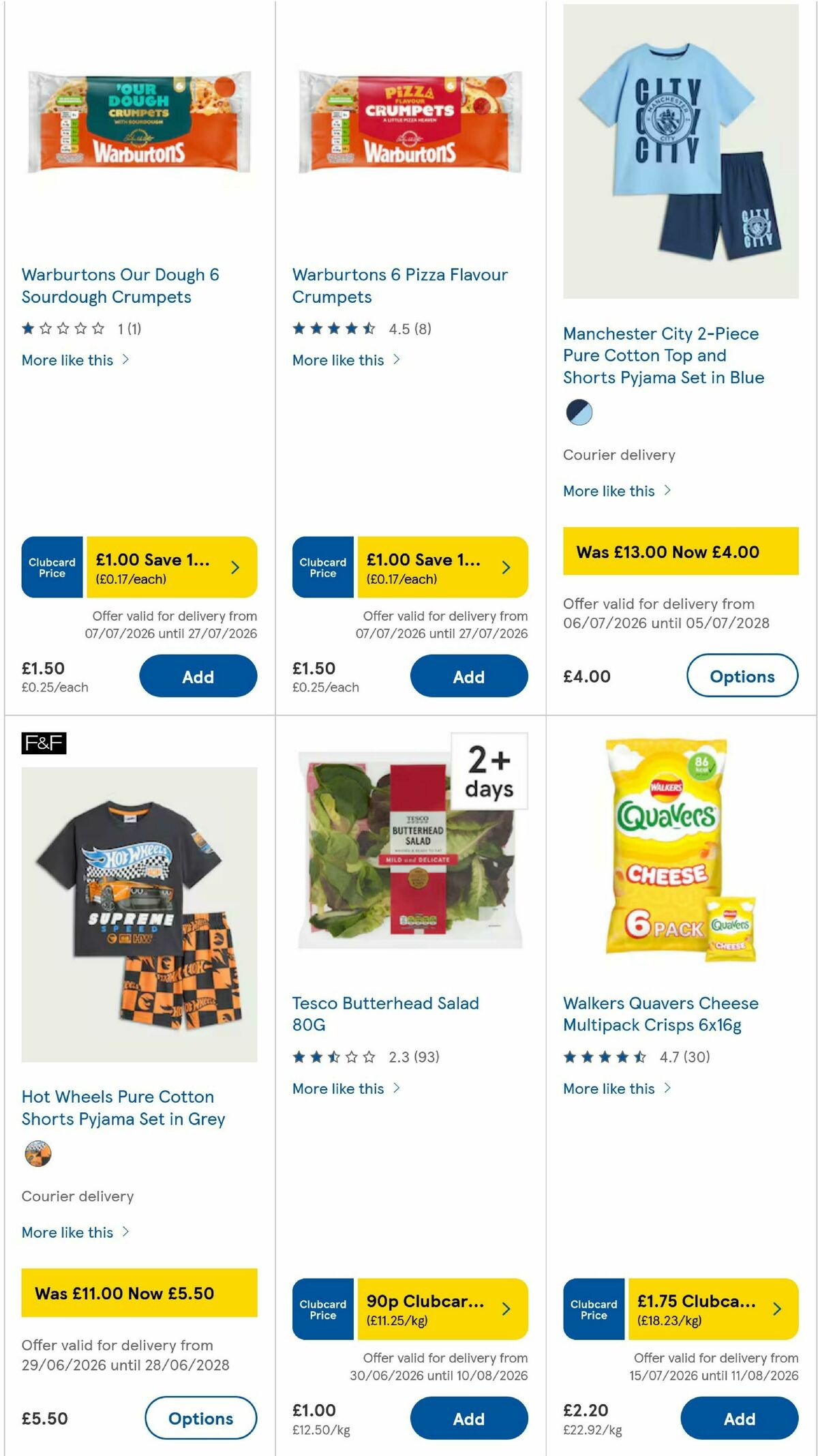 TESCO Offers from 16 July
