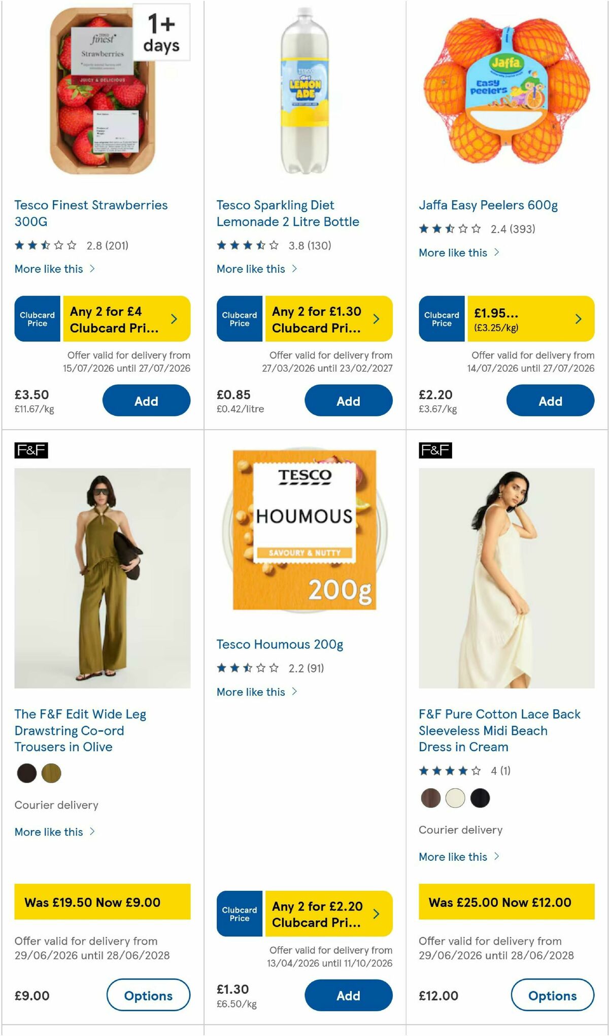 TESCO Offers from 16 July