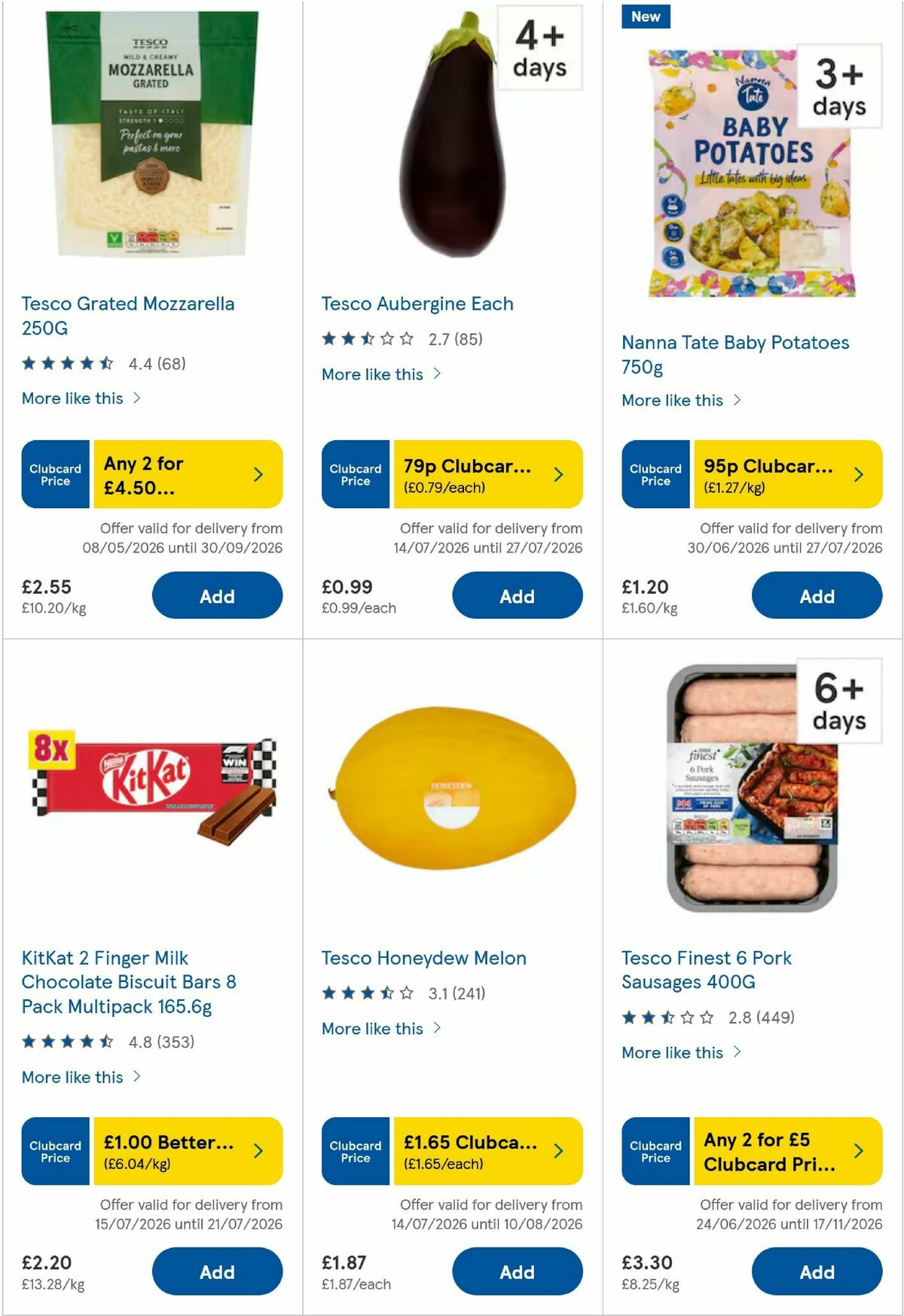 TESCO Offers from 16 July