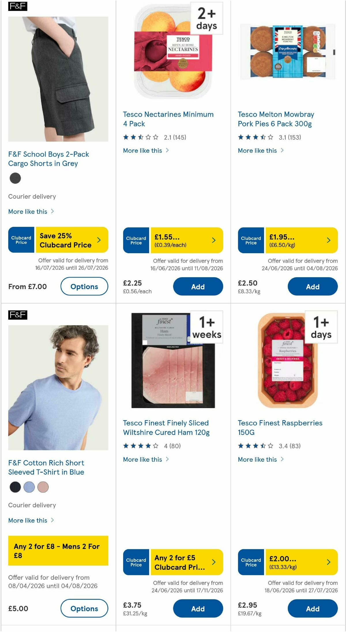 TESCO Offers from 23 July