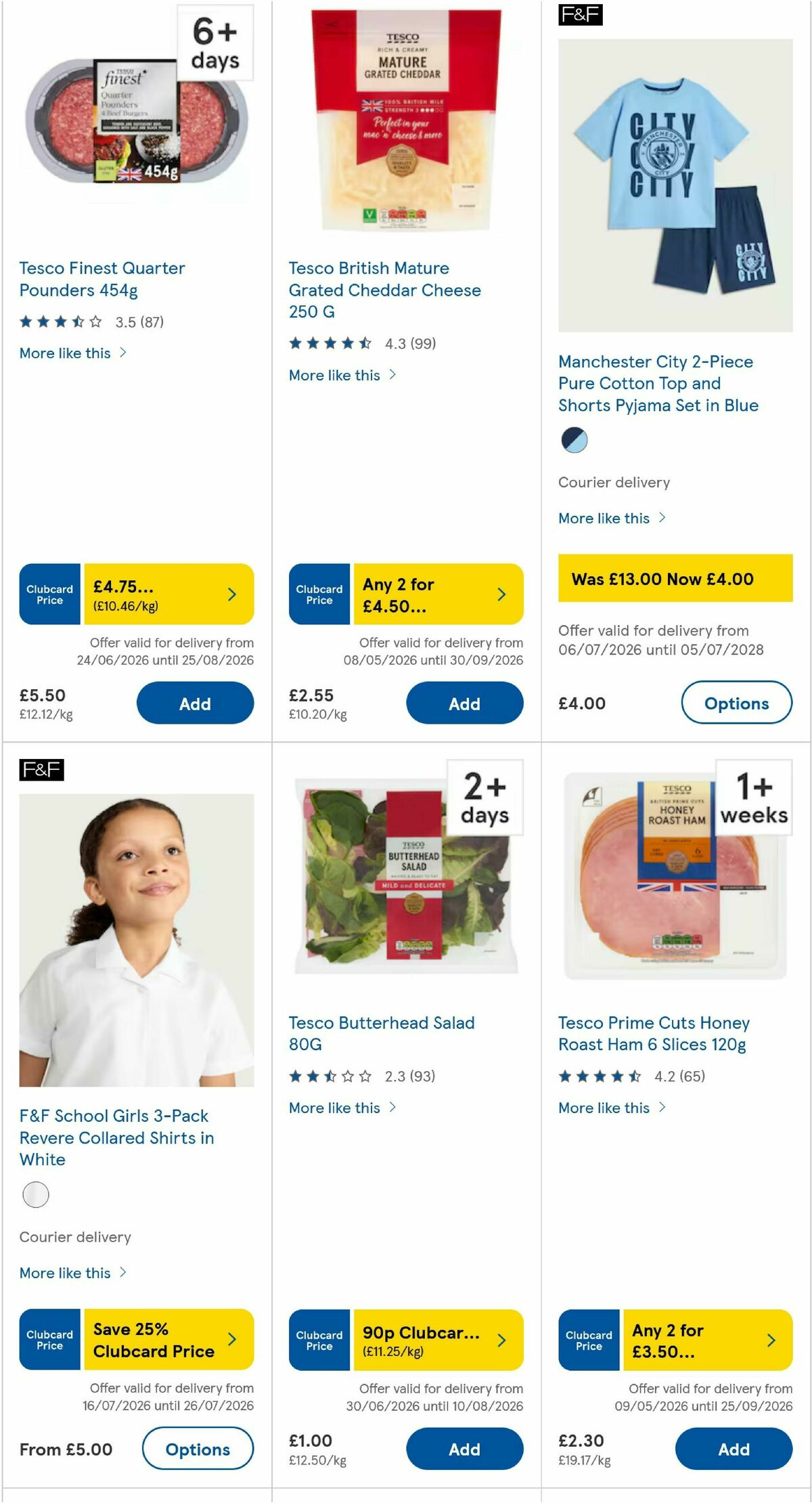 TESCO Offers from 23 July