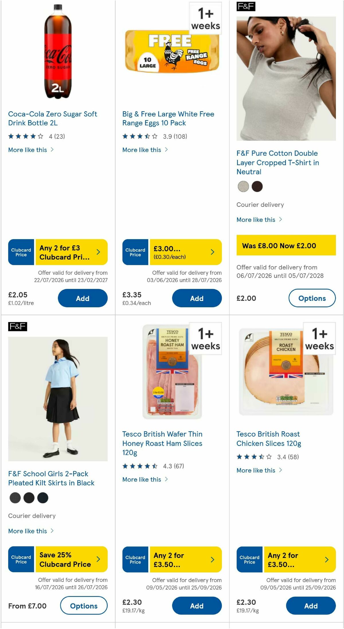 TESCO Offers from 23 July