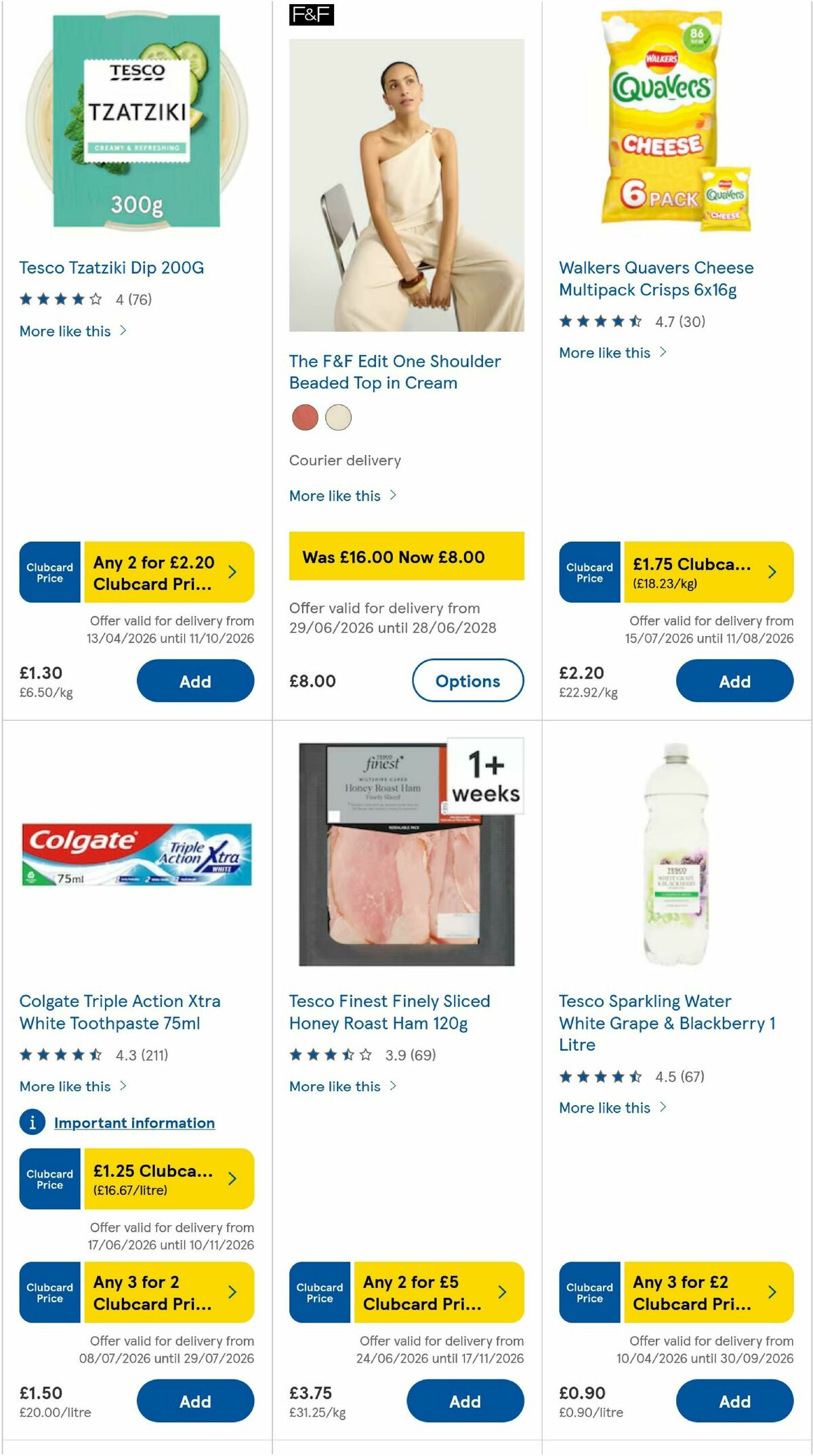 TESCO Offers from 23 July